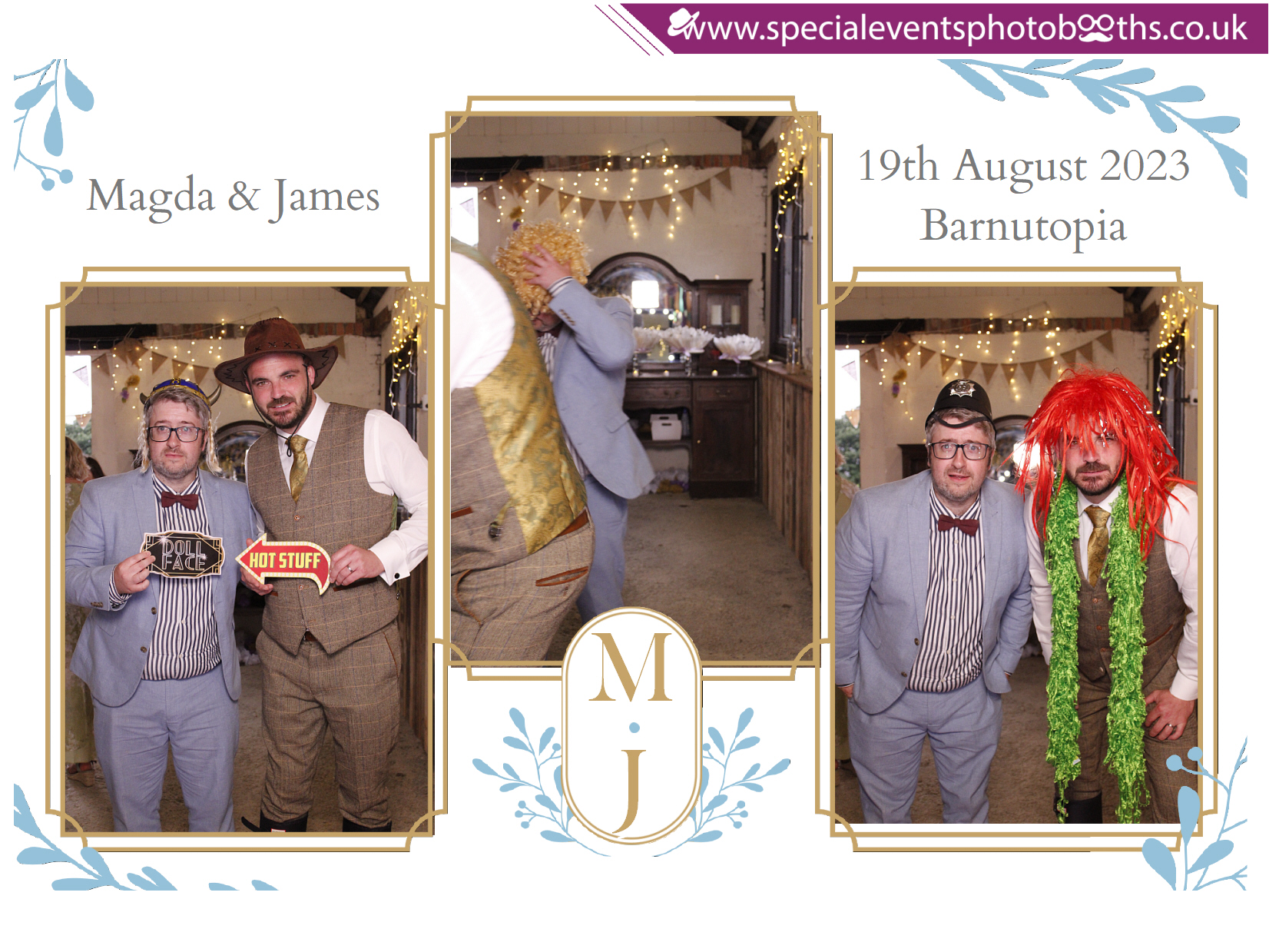 Magda and James' Wedding | View more photos from the event at my.specialeventsphotobooths.co.uk/u/SpecialEventsPhotoBooths/Magda-and-James-Wedding