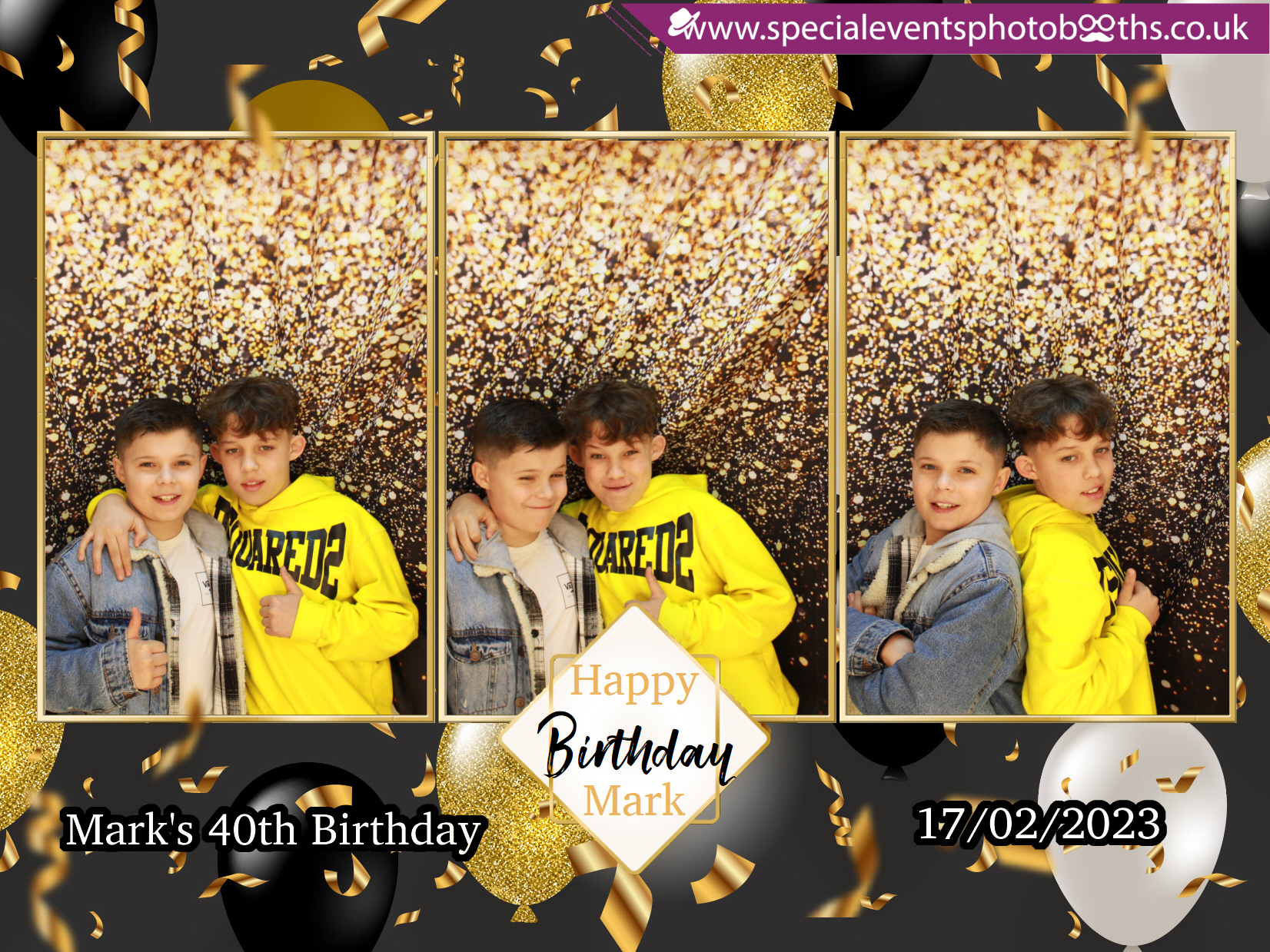 Mark's 40th Birthday | View more photos from the event at my.specialeventsphotobooths.co.uk/u/SpecialEventsPhotoBooths/Marks-40th-Birthday
