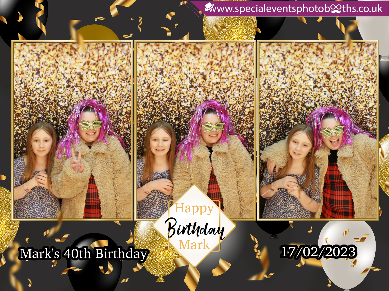 Mark's 40th Birthday | View more photos from the event at my.specialeventsphotobooths.co.uk/u/SpecialEventsPhotoBooths/Marks-40th-Birthday