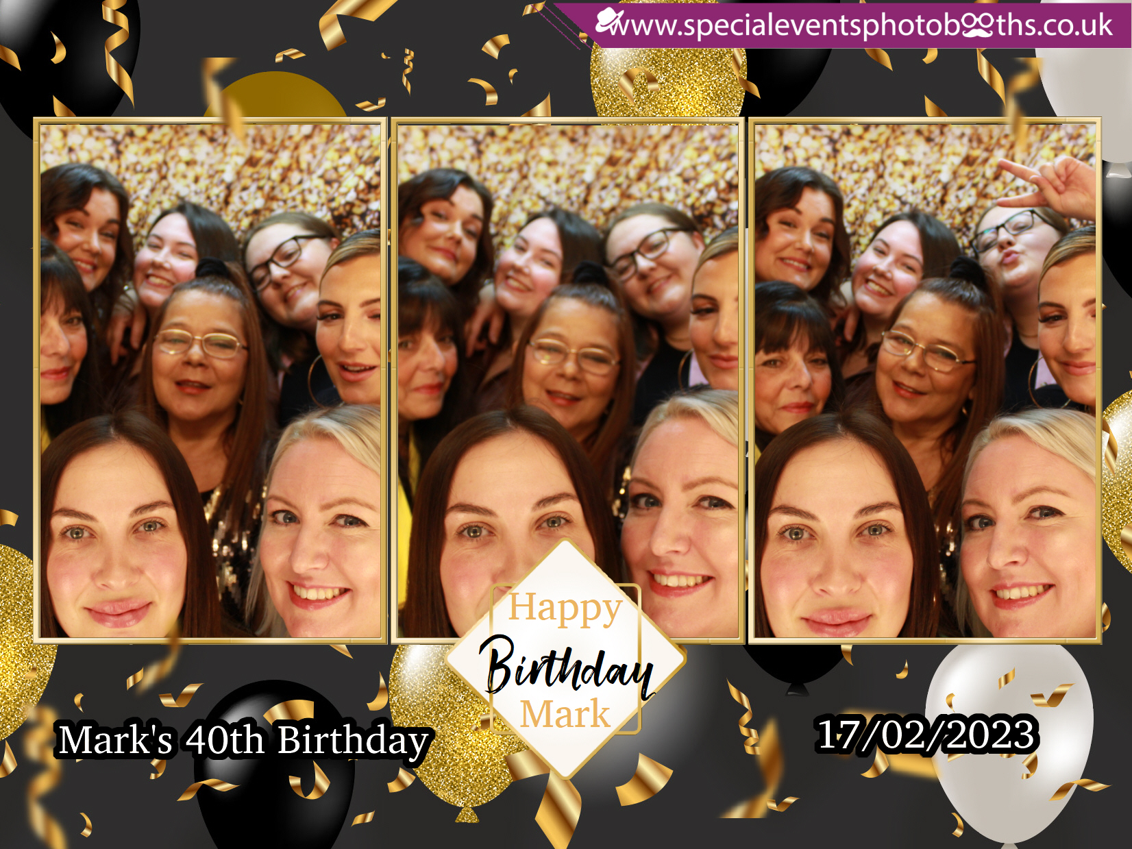 Mark's 40th Birthday | View more photos from the event at my.specialeventsphotobooths.co.uk/u/SpecialEventsPhotoBooths/Marks-40th-Birthday