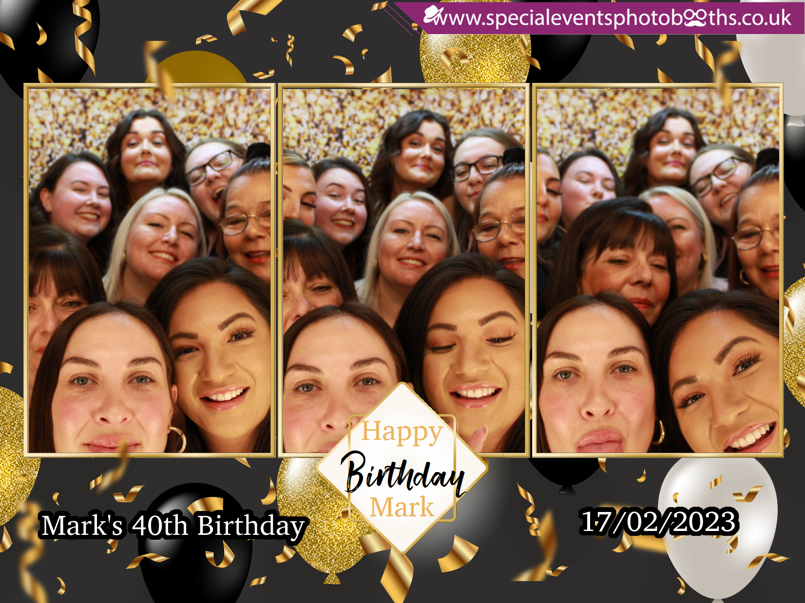 Mark's 40th Birthday | View more photos from the event at my.specialeventsphotobooths.co.uk/u/SpecialEventsPhotoBooths/Marks-40th-Birthday