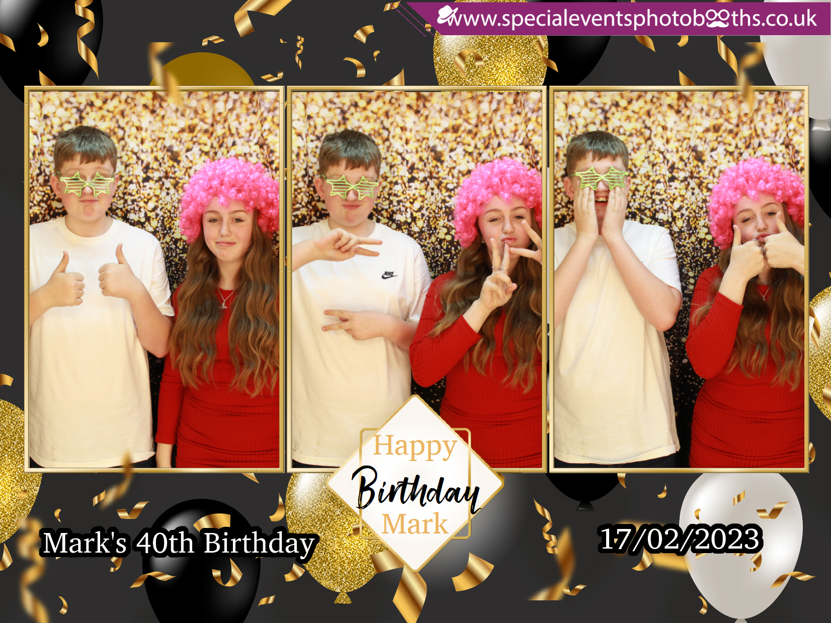 Mark's 40th Birthday | View more photos from the event at my.specialeventsphotobooths.co.uk/u/SpecialEventsPhotoBooths/Marks-40th-Birthday