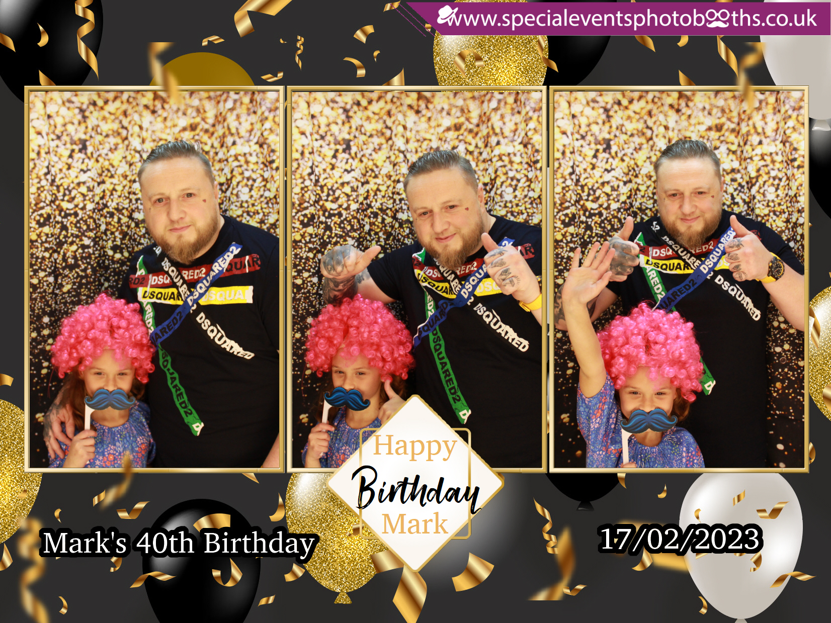 Mark's 40th Birthday | View more photos from the event at my.specialeventsphotobooths.co.uk/u/SpecialEventsPhotoBooths/Marks-40th-Birthday