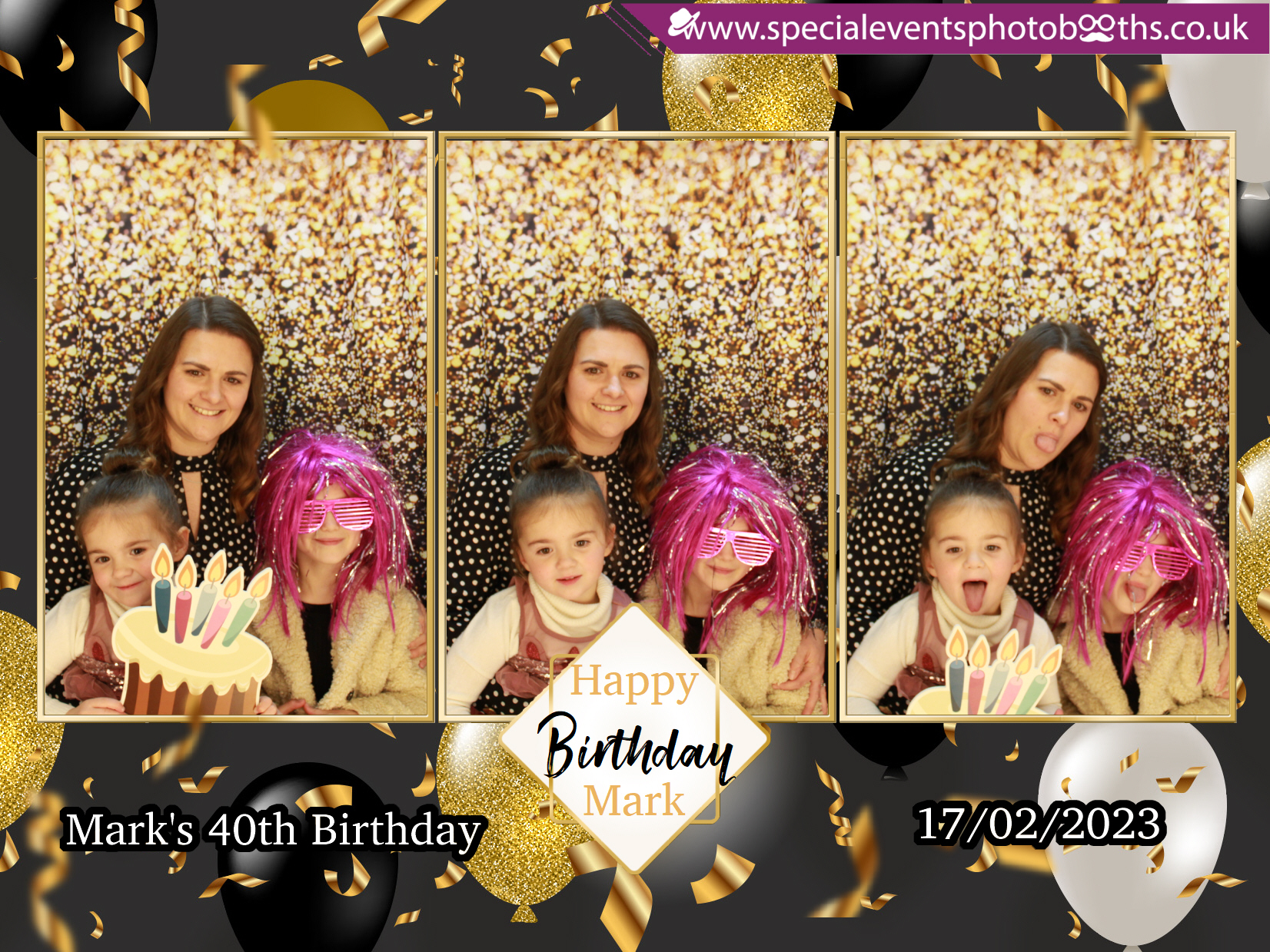 Mark's 40th Birthday | View more photos from the event at my.specialeventsphotobooths.co.uk/u/SpecialEventsPhotoBooths/Marks-40th-Birthday
