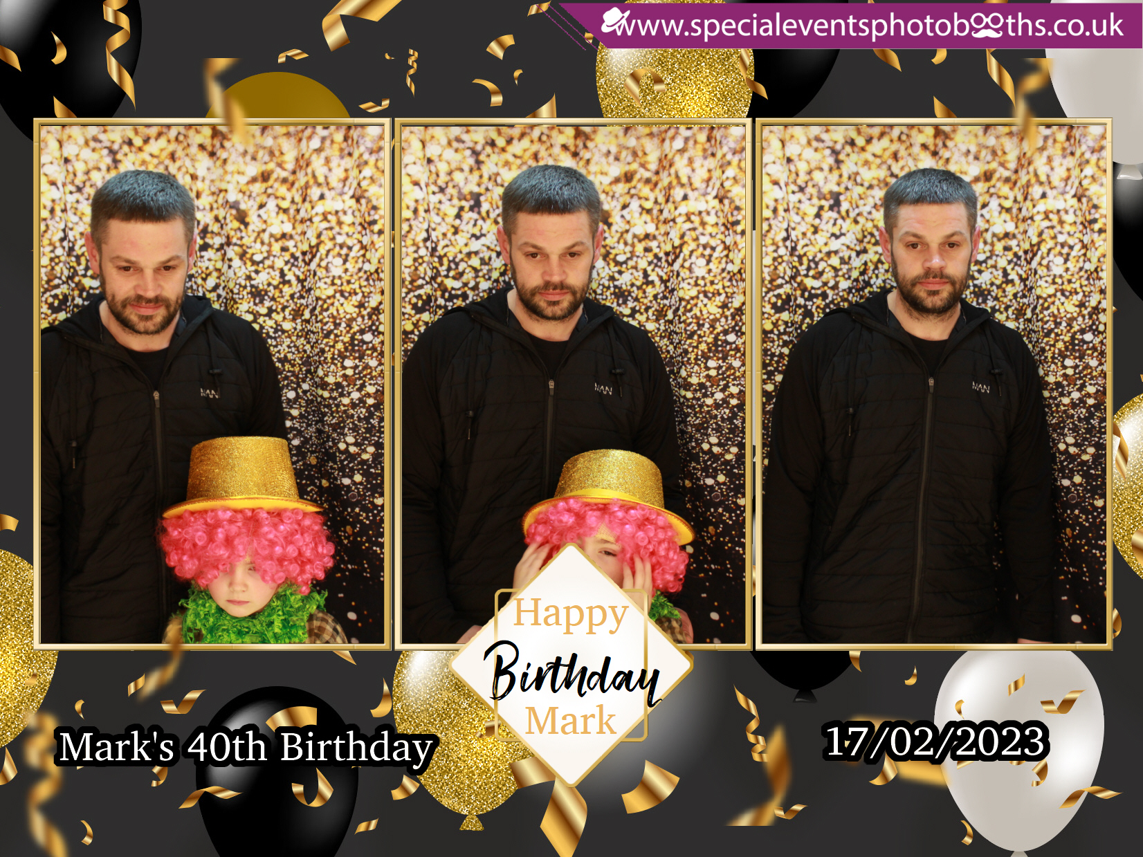 Mark's 40th Birthday | View more photos from the event at my.specialeventsphotobooths.co.uk/u/SpecialEventsPhotoBooths/Marks-40th-Birthday