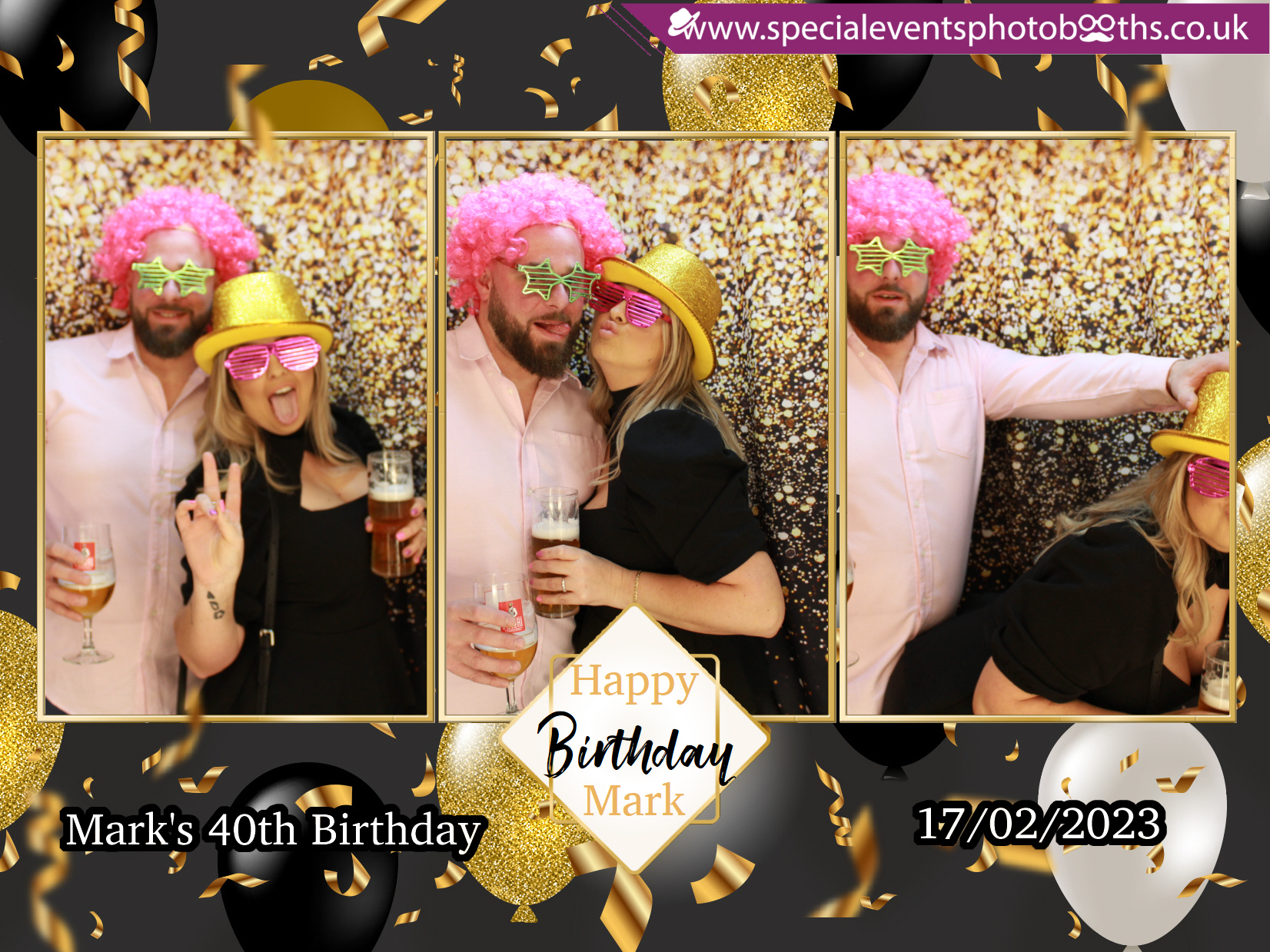 Mark's 40th Birthday | View more photos from the event at my.specialeventsphotobooths.co.uk/u/SpecialEventsPhotoBooths/Marks-40th-Birthday