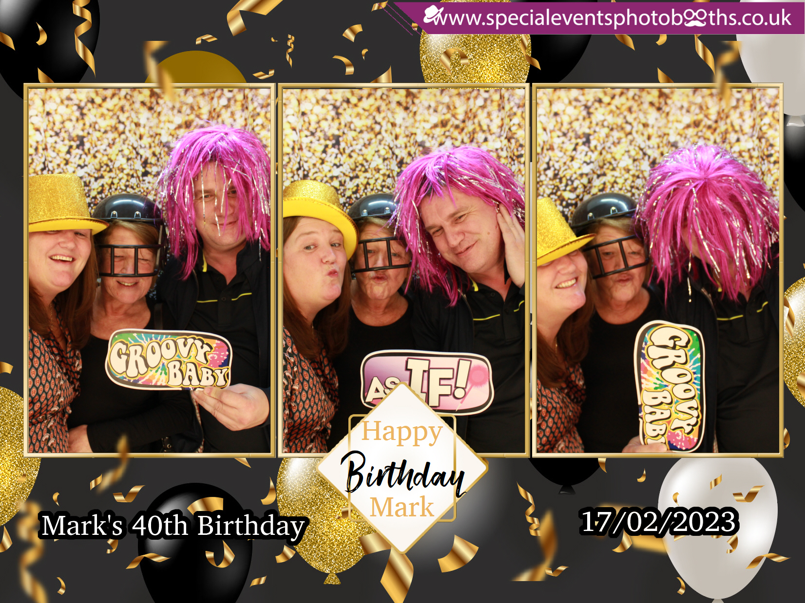 Mark's 40th Birthday | View more photos from the event at my.specialeventsphotobooths.co.uk/u/SpecialEventsPhotoBooths/Marks-40th-Birthday