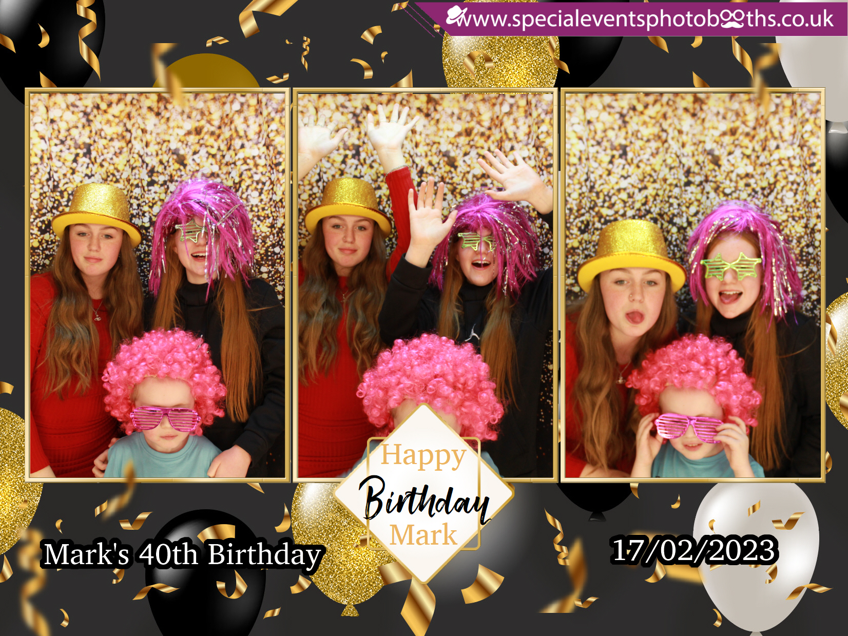 Mark's 40th Birthday | View more photos from the event at my.specialeventsphotobooths.co.uk/u/SpecialEventsPhotoBooths/Marks-40th-Birthday