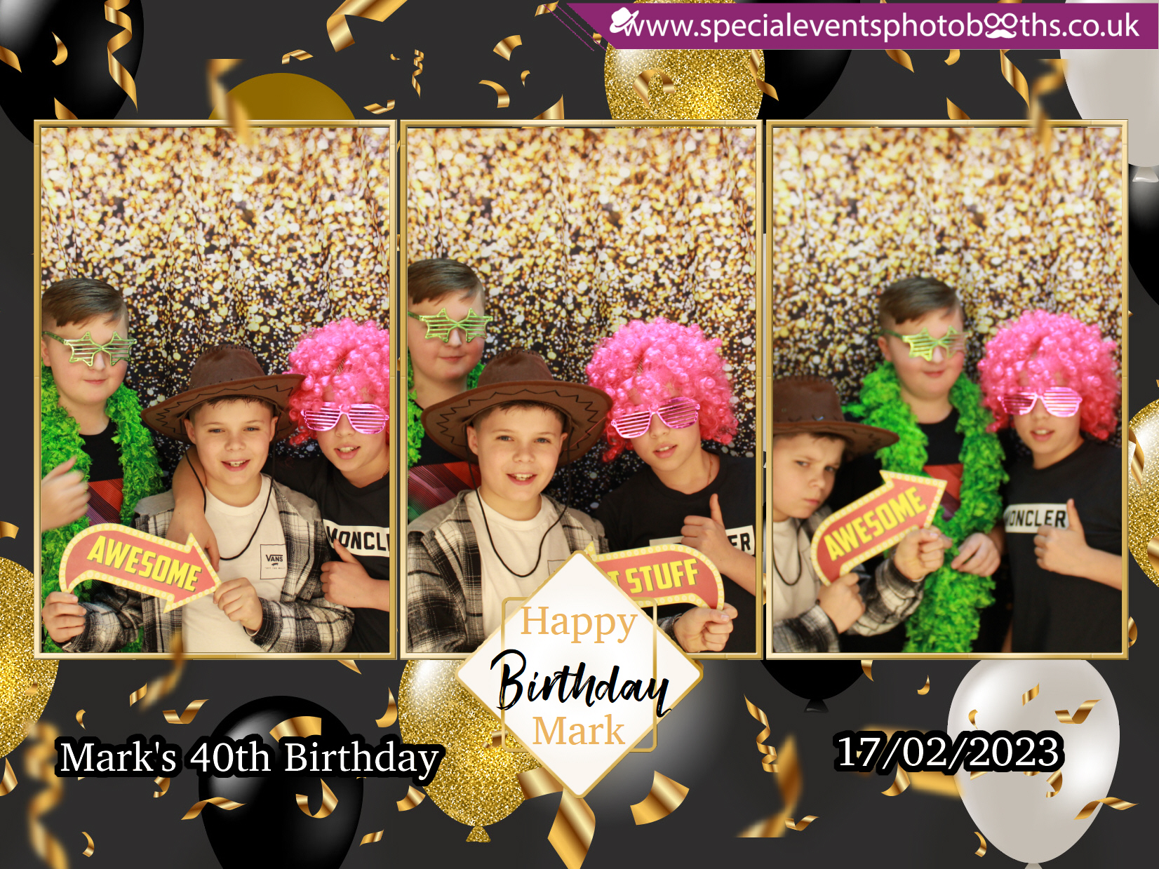 Mark's 40th Birthday | View more photos from the event at my.specialeventsphotobooths.co.uk/u/SpecialEventsPhotoBooths/Marks-40th-Birthday