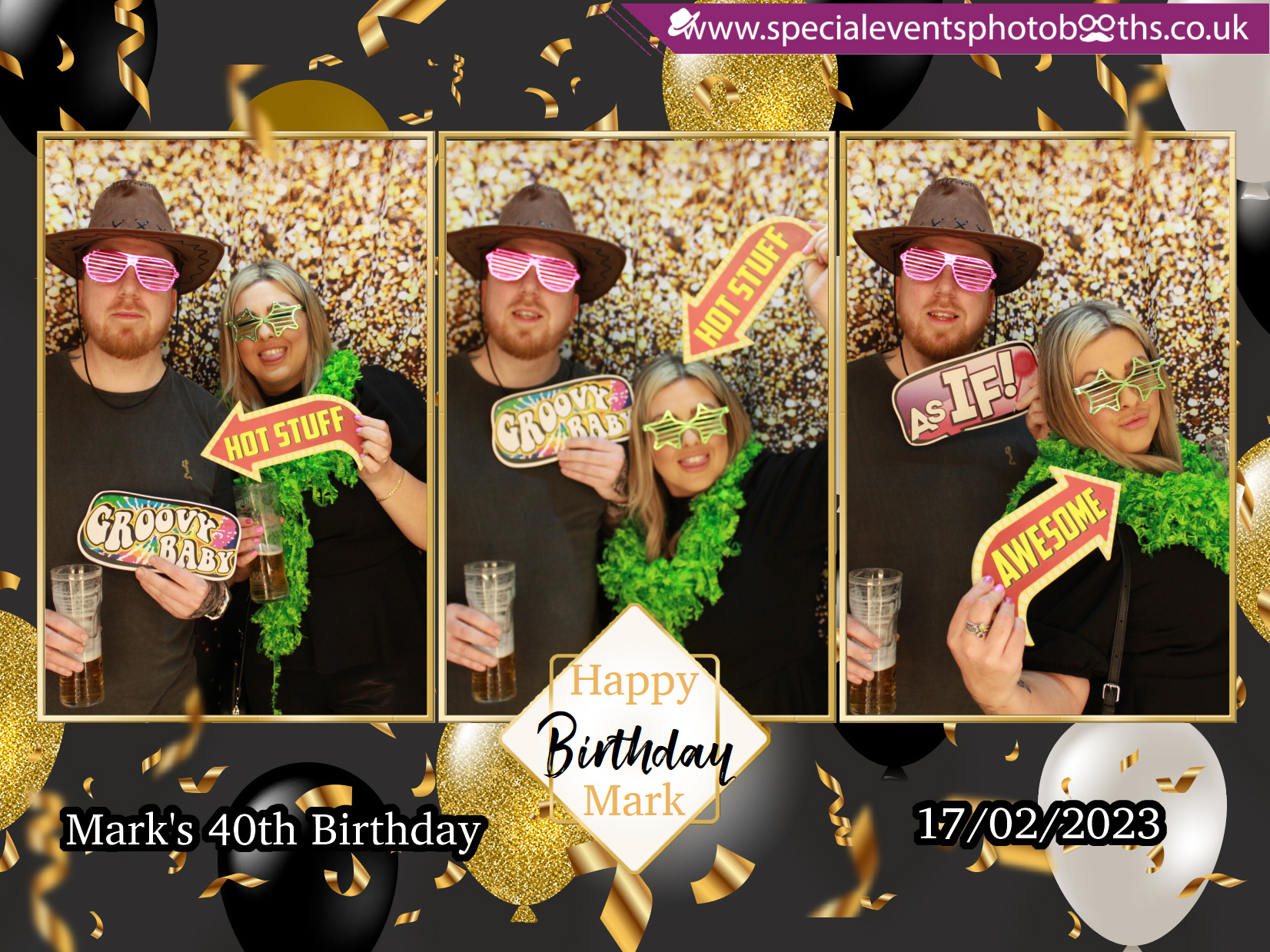 Mark's 40th Birthday | View more photos from the event at my.specialeventsphotobooths.co.uk/u/SpecialEventsPhotoBooths/Marks-40th-Birthday