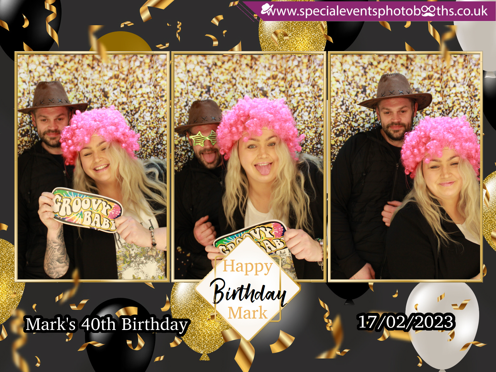 Mark's 40th Birthday | View more photos from the event at my.specialeventsphotobooths.co.uk/u/SpecialEventsPhotoBooths/Marks-40th-Birthday