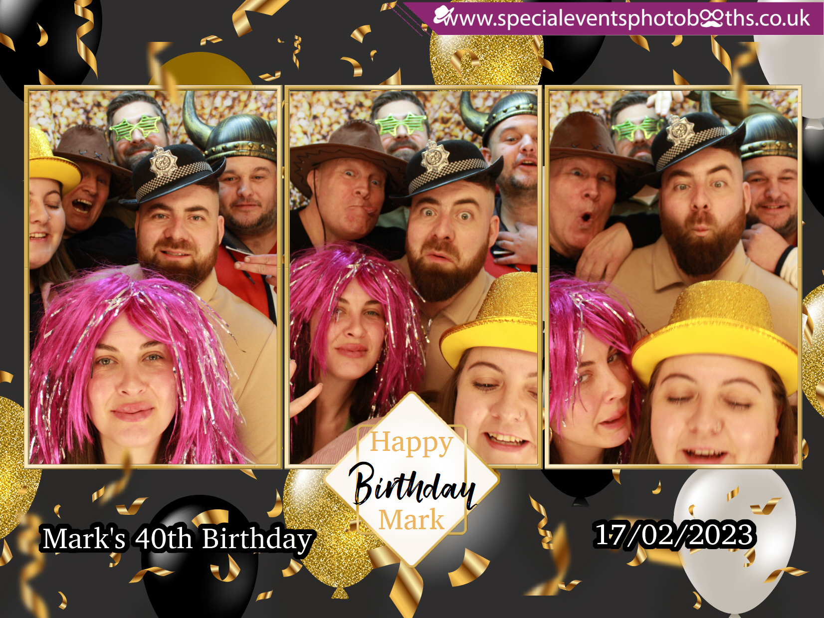 Mark's 40th Birthday | View more photos from the event at my.specialeventsphotobooths.co.uk/u/SpecialEventsPhotoBooths/Marks-40th-Birthday