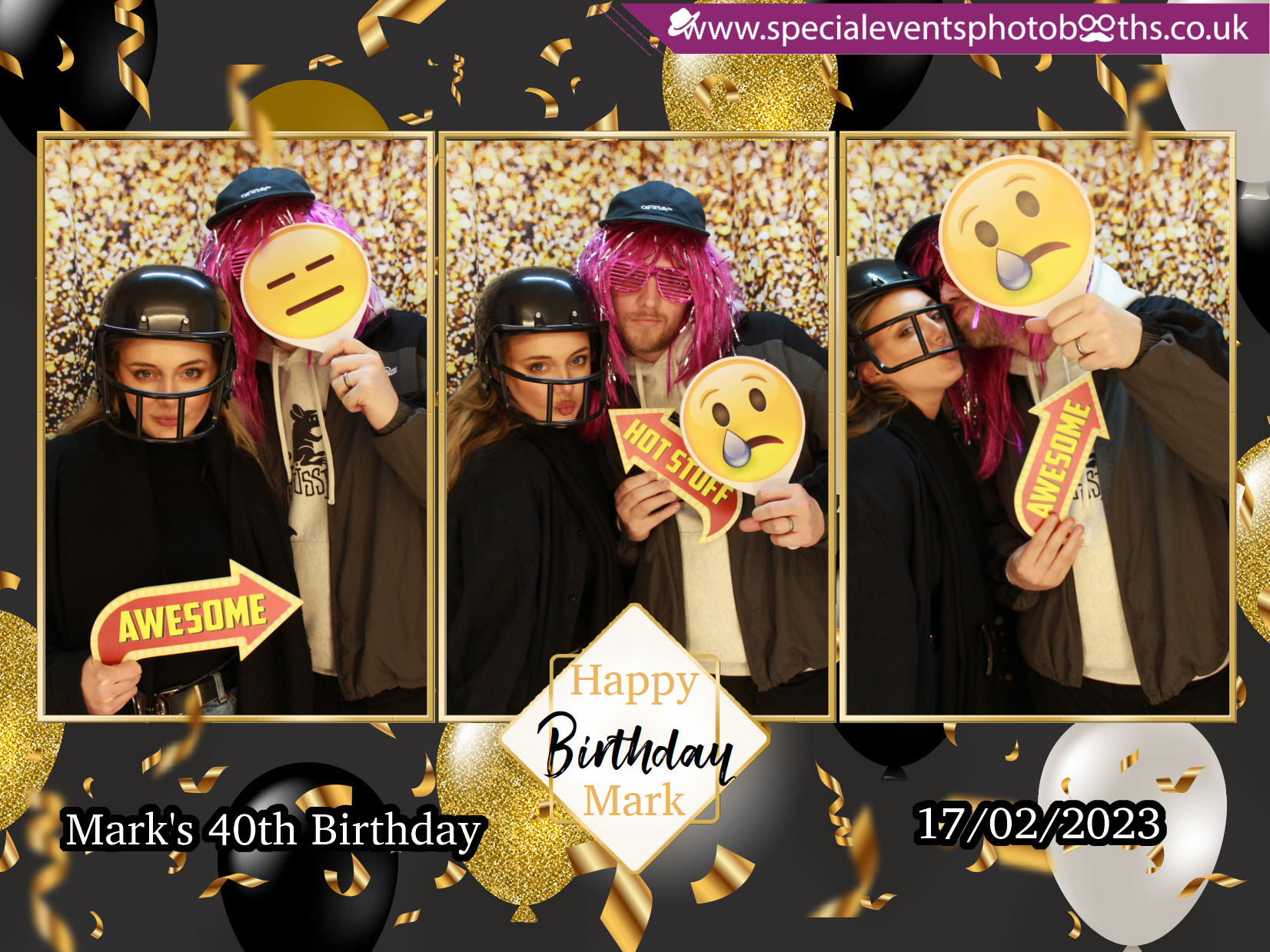 Mark's 40th Birthday | View more photos from the event at my.specialeventsphotobooths.co.uk/u/SpecialEventsPhotoBooths/Marks-40th-Birthday
