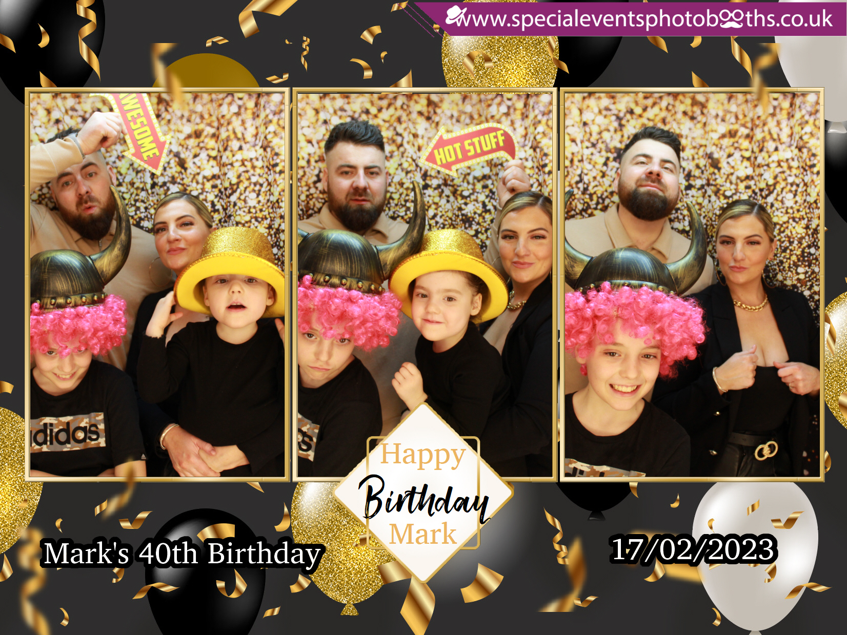 Mark's 40th Birthday | View more photos from the event at my.specialeventsphotobooths.co.uk/u/SpecialEventsPhotoBooths/Marks-40th-Birthday