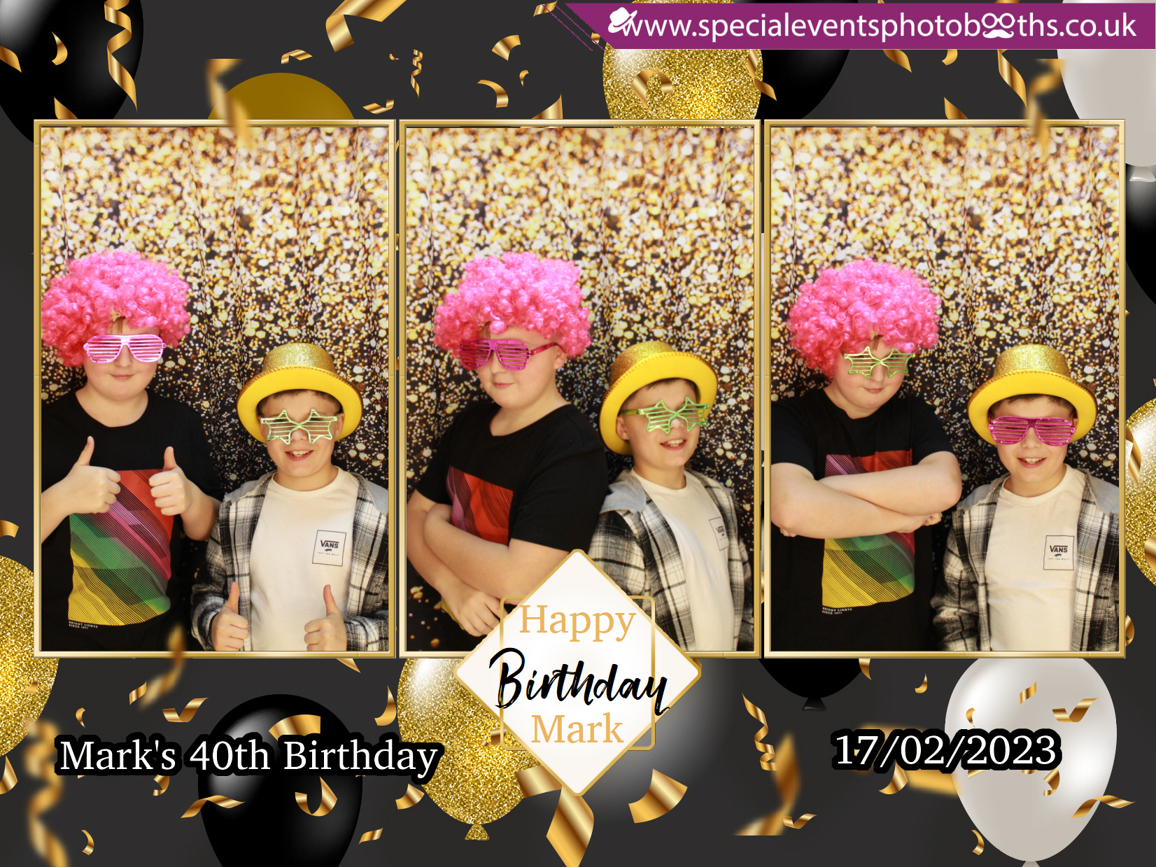 Mark's 40th Birthday | View more photos from the event at my.specialeventsphotobooths.co.uk/u/SpecialEventsPhotoBooths/Marks-40th-Birthday
