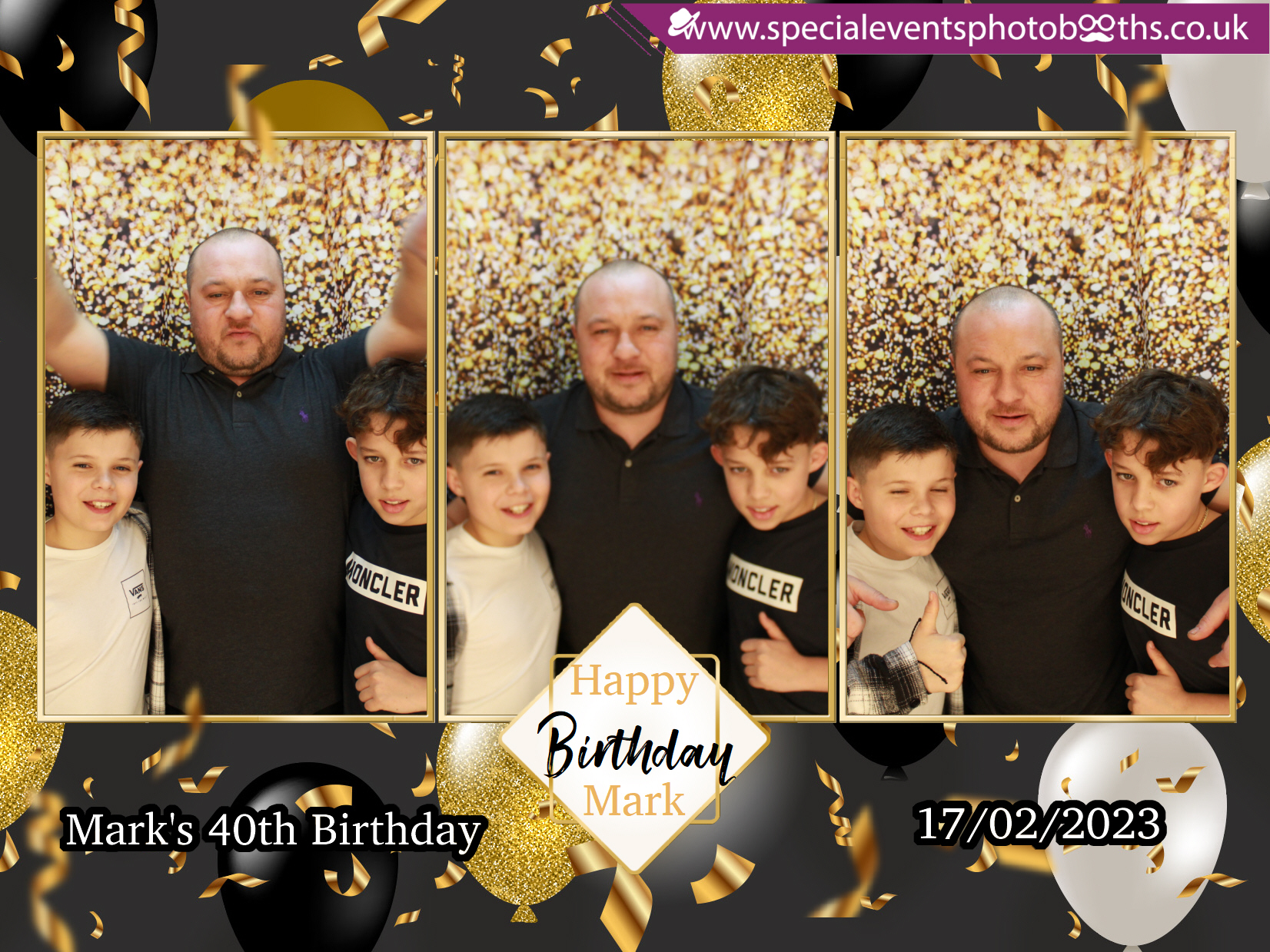 Mark's 40th Birthday | View more photos from the event at my.specialeventsphotobooths.co.uk/u/SpecialEventsPhotoBooths/Marks-40th-Birthday