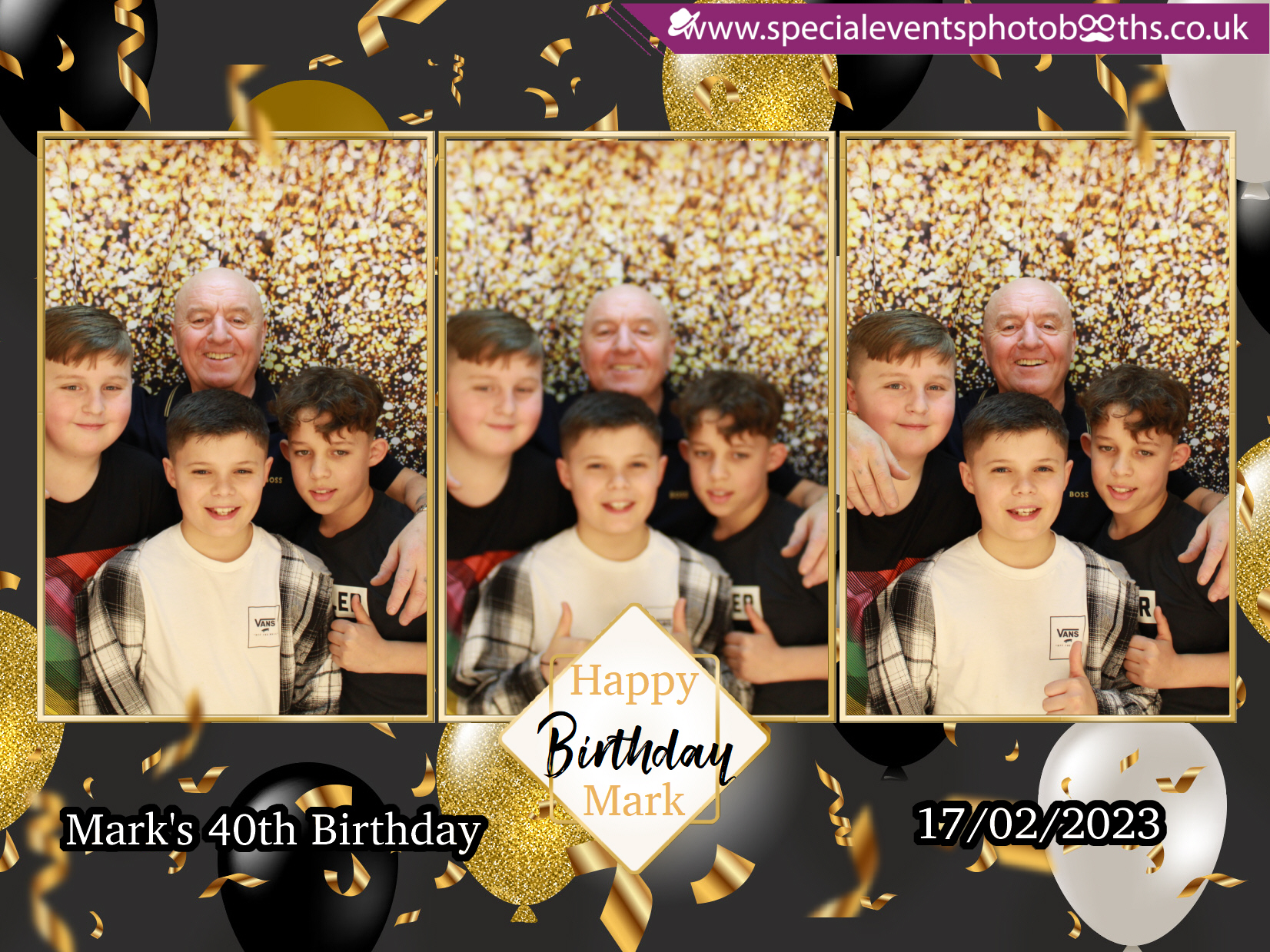 Mark's 40th Birthday | View more photos from the event at my.specialeventsphotobooths.co.uk/u/SpecialEventsPhotoBooths/Marks-40th-Birthday
