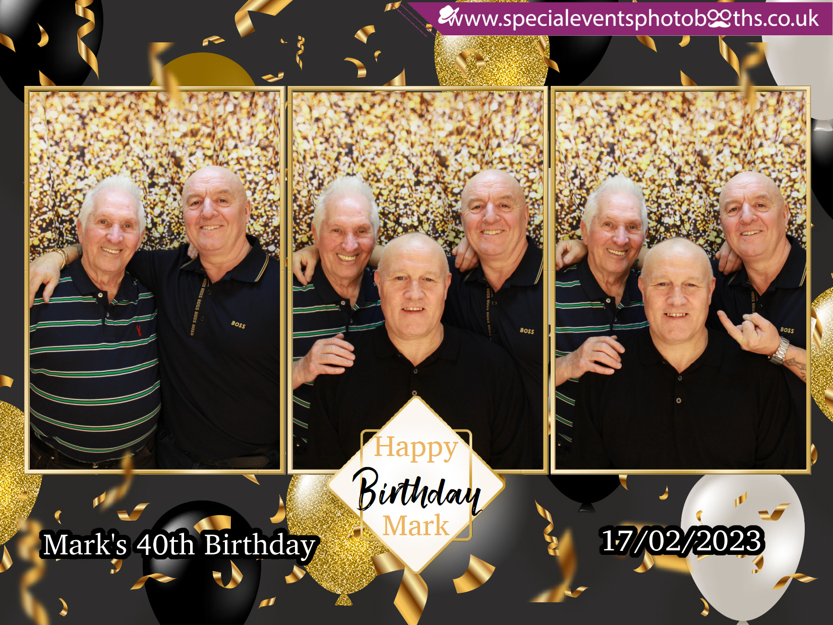 Mark's 40th Birthday | View more photos from the event at my.specialeventsphotobooths.co.uk/u/SpecialEventsPhotoBooths/Marks-40th-Birthday