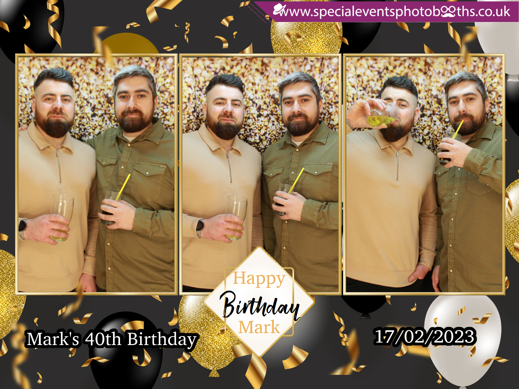 Mark's 40th Birthday | View more photos from the event at my.specialeventsphotobooths.co.uk/u/SpecialEventsPhotoBooths/Marks-40th-Birthday
