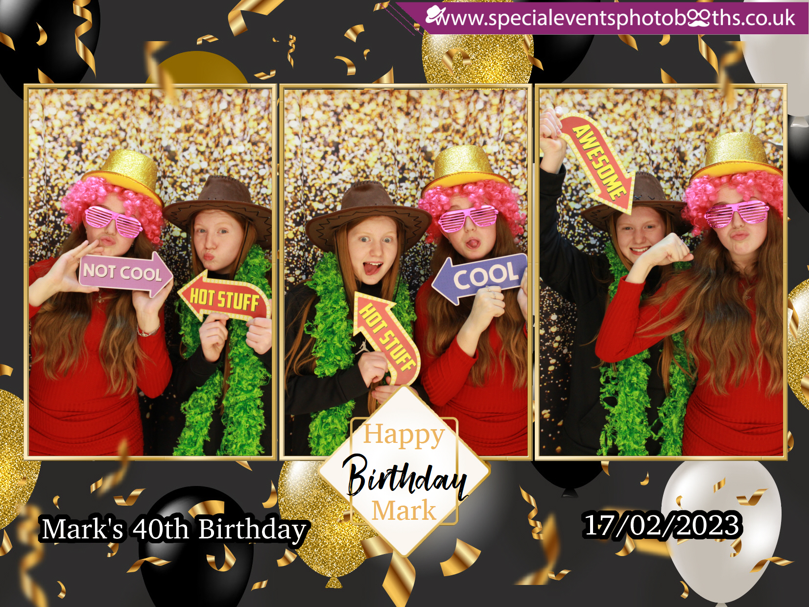 Mark's 40th Birthday | View more photos from the event at my.specialeventsphotobooths.co.uk/u/SpecialEventsPhotoBooths/Marks-40th-Birthday
