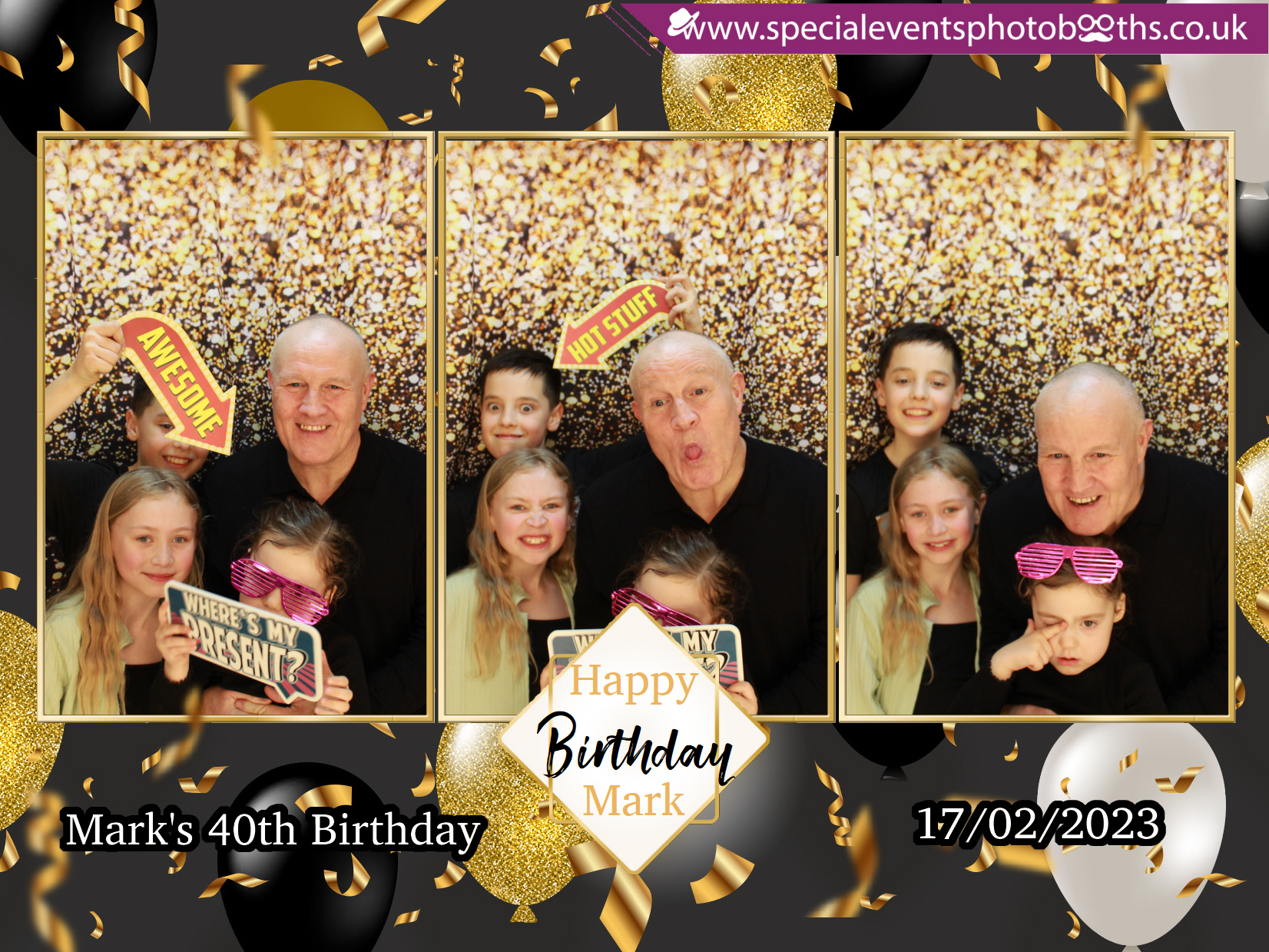 Mark's 40th Birthday | View more photos from the event at my.specialeventsphotobooths.co.uk/u/SpecialEventsPhotoBooths/Marks-40th-Birthday