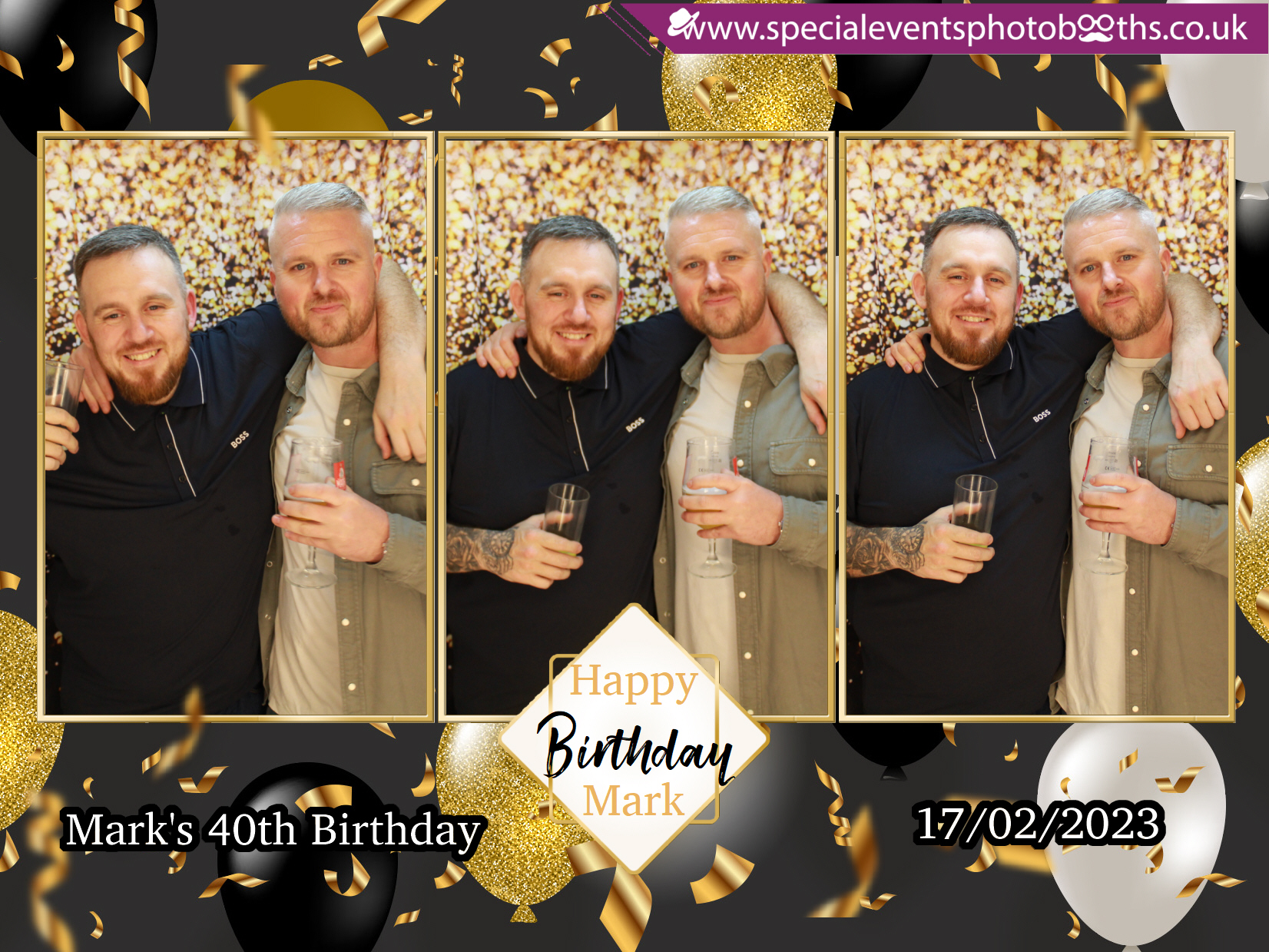 Mark's 40th Birthday | View more photos from the event at my.specialeventsphotobooths.co.uk/u/SpecialEventsPhotoBooths/Marks-40th-Birthday