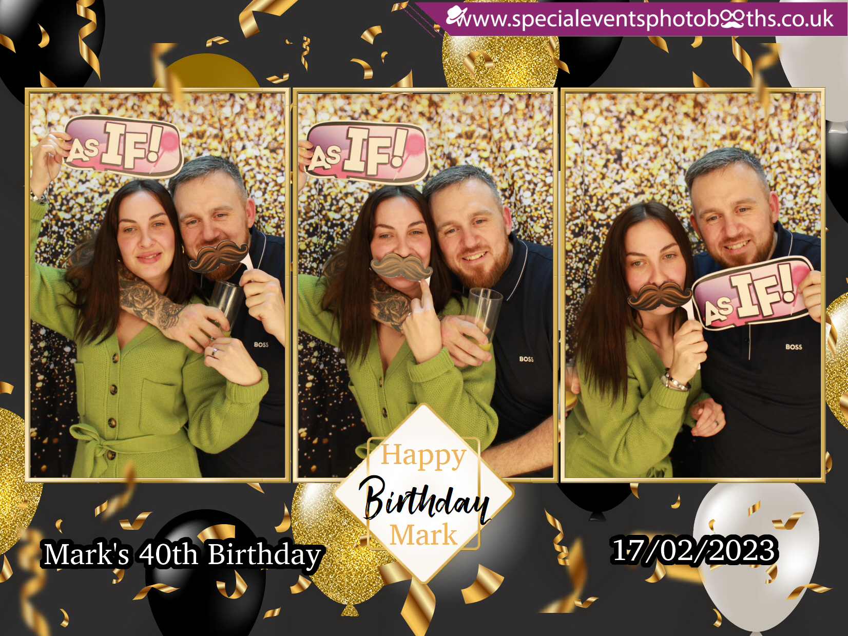 Mark's 40th Birthday | View more photos from the event at my.specialeventsphotobooths.co.uk/u/SpecialEventsPhotoBooths/Marks-40th-Birthday