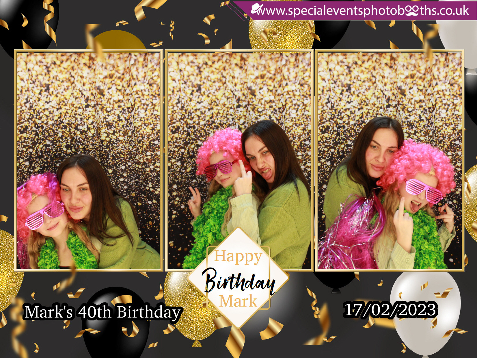 Mark's 40th Birthday | View more photos from the event at my.specialeventsphotobooths.co.uk/u/SpecialEventsPhotoBooths/Marks-40th-Birthday