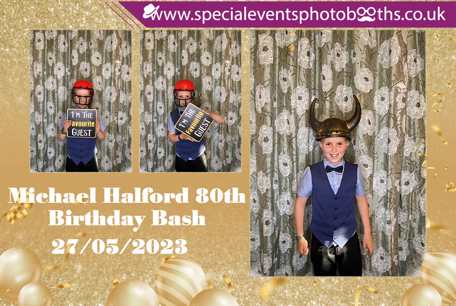 Michael Halford 80th Birthday Bash | View more photos from the event at my.specialeventsphotobooths.co.uk/u/SpecialEventsPhotoBooths/Michael-Halford-80th-Birthday-Bash