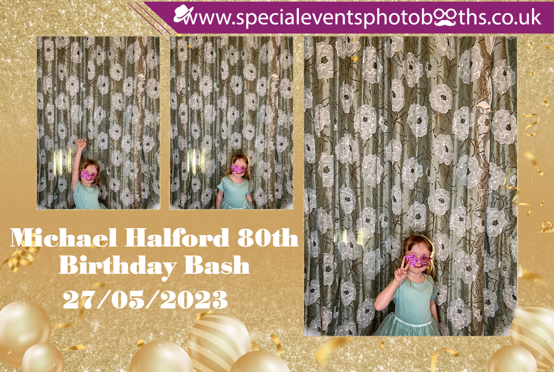 Michael Halford 80th Birthday Bash | View more photos from the event at my.specialeventsphotobooths.co.uk/u/SpecialEventsPhotoBooths/Michael-Halford-80th-Birthday-Bash
