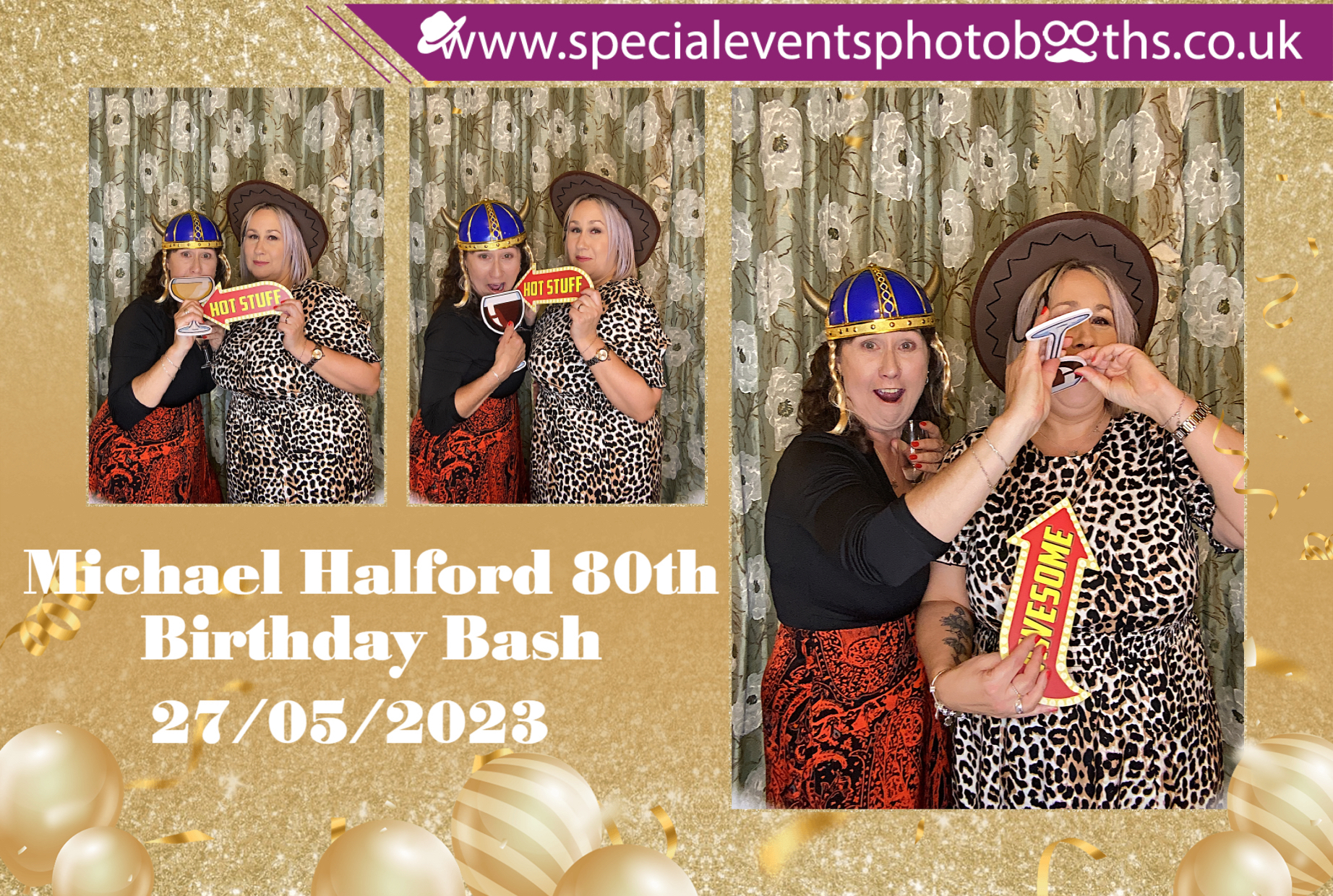 Michael Halford 80th Birthday Bash | View more photos from the event at my.specialeventsphotobooths.co.uk/u/SpecialEventsPhotoBooths/Michael-Halford-80th-Birthday-Bash