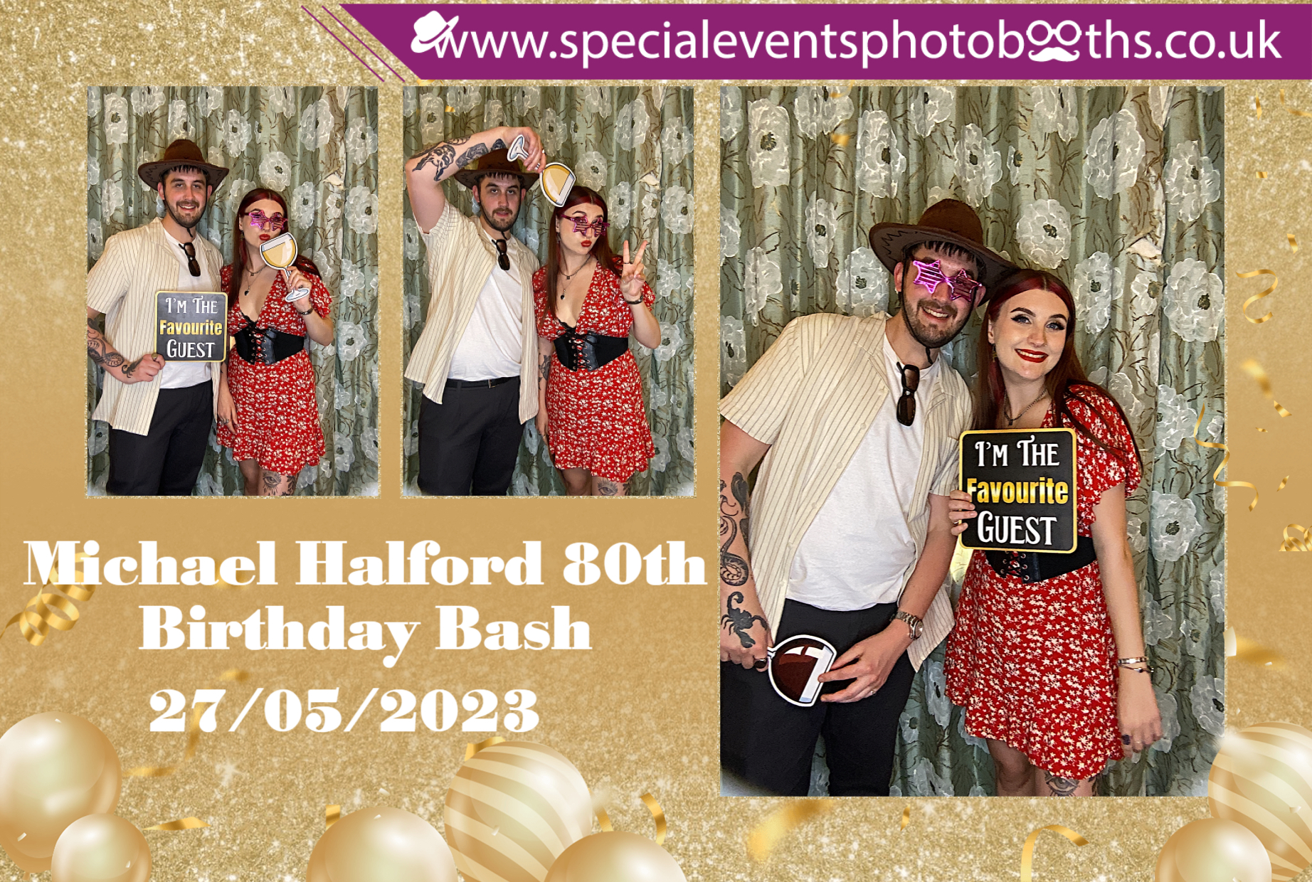 Michael Halford 80th Birthday Bash | View more photos from the event at my.specialeventsphotobooths.co.uk/u/SpecialEventsPhotoBooths/Michael-Halford-80th-Birthday-Bash