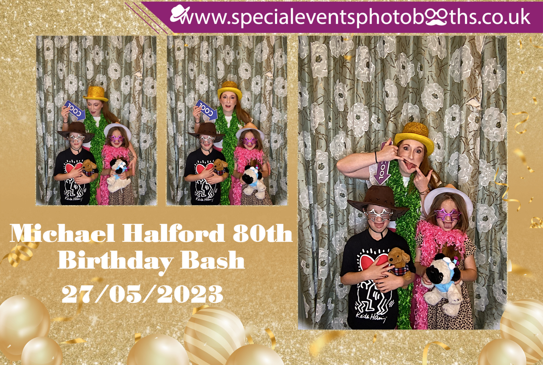 Michael Halford 80th Birthday Bash | View more photos from the event at my.specialeventsphotobooths.co.uk/u/SpecialEventsPhotoBooths/Michael-Halford-80th-Birthday-Bash