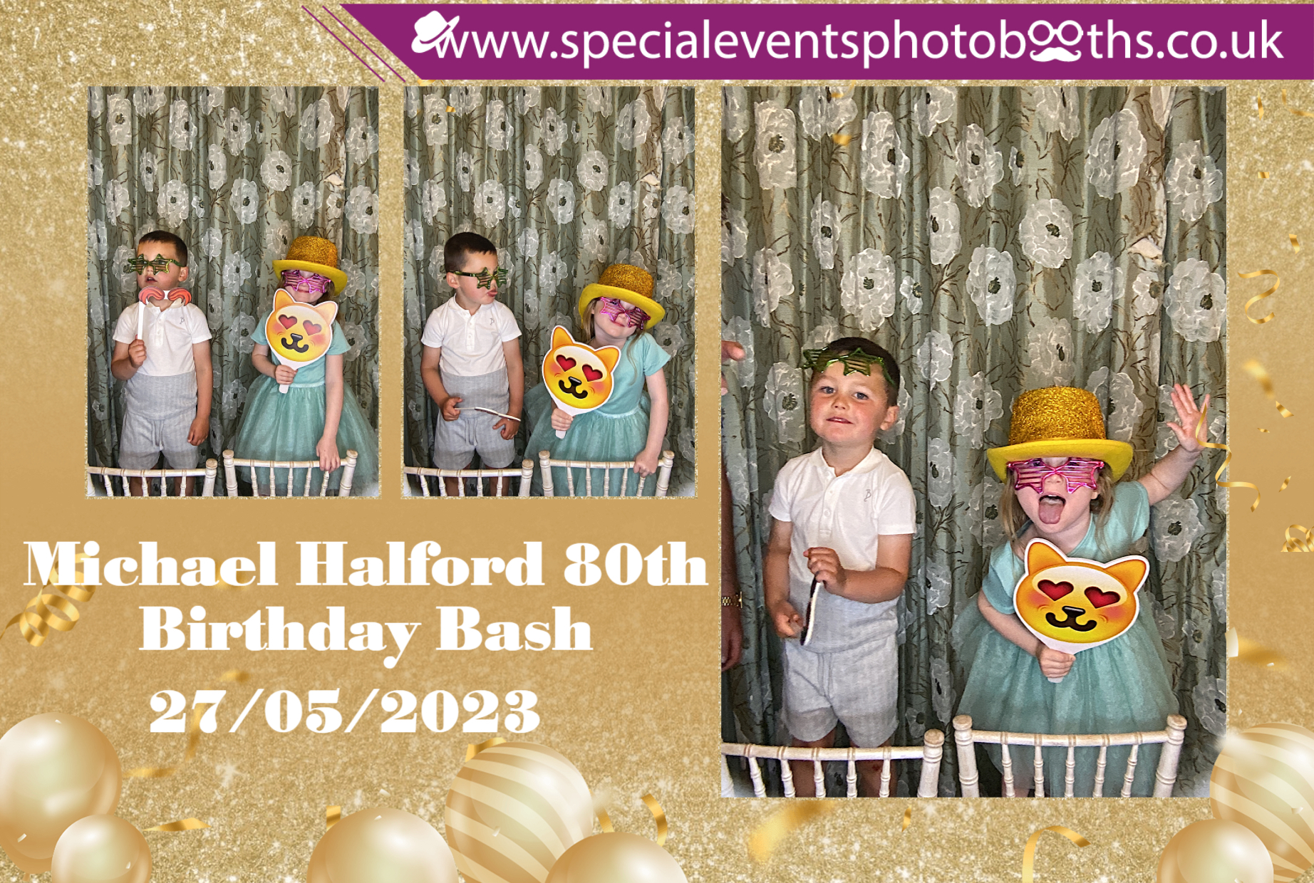 Michael Halford 80th Birthday Bash | View more photos from the event at my.specialeventsphotobooths.co.uk/u/SpecialEventsPhotoBooths/Michael-Halford-80th-Birthday-Bash