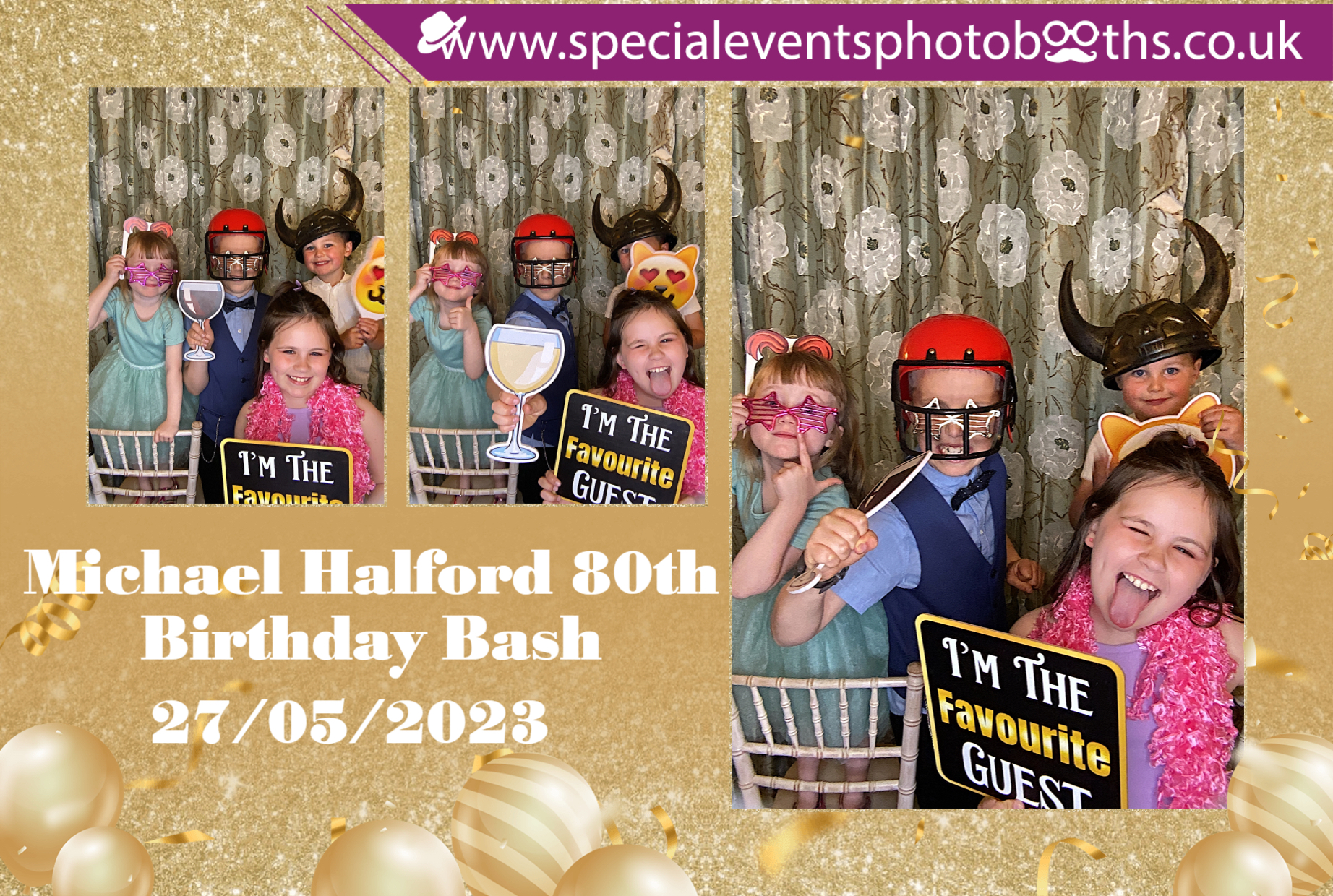 Michael Halford 80th Birthday Bash | View more photos from the event at my.specialeventsphotobooths.co.uk/u/SpecialEventsPhotoBooths/Michael-Halford-80th-Birthday-Bash