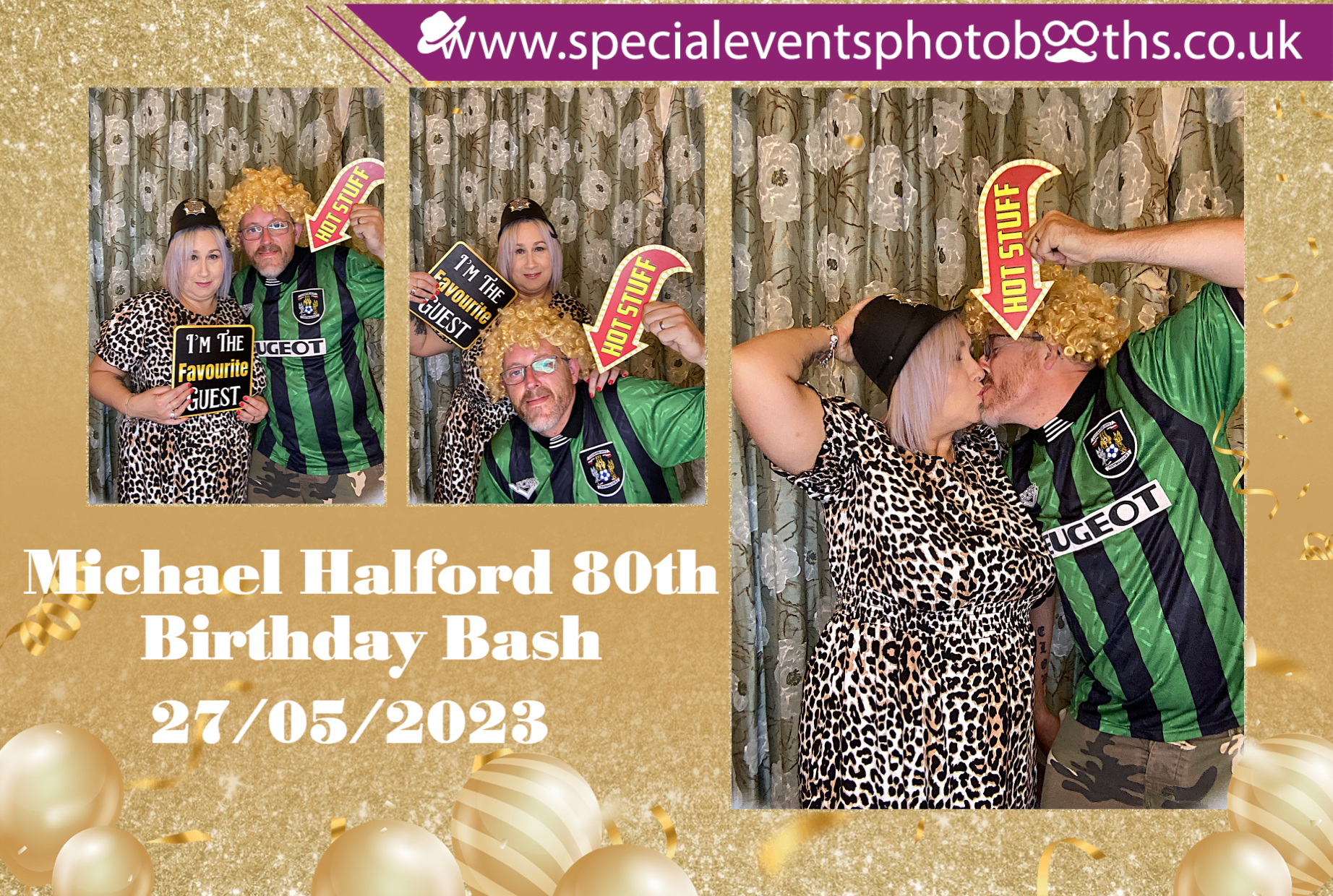 Michael Halford 80th Birthday Bash | View more photos from the event at my.specialeventsphotobooths.co.uk/u/SpecialEventsPhotoBooths/Michael-Halford-80th-Birthday-Bash