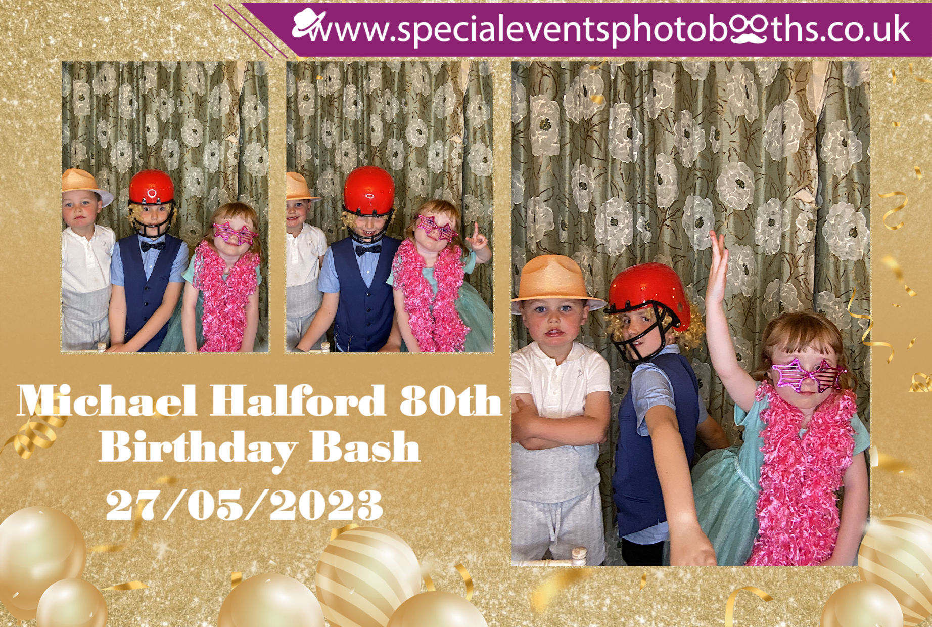 Michael Halford 80th Birthday Bash | View more photos from the event at my.specialeventsphotobooths.co.uk/u/SpecialEventsPhotoBooths/Michael-Halford-80th-Birthday-Bash
