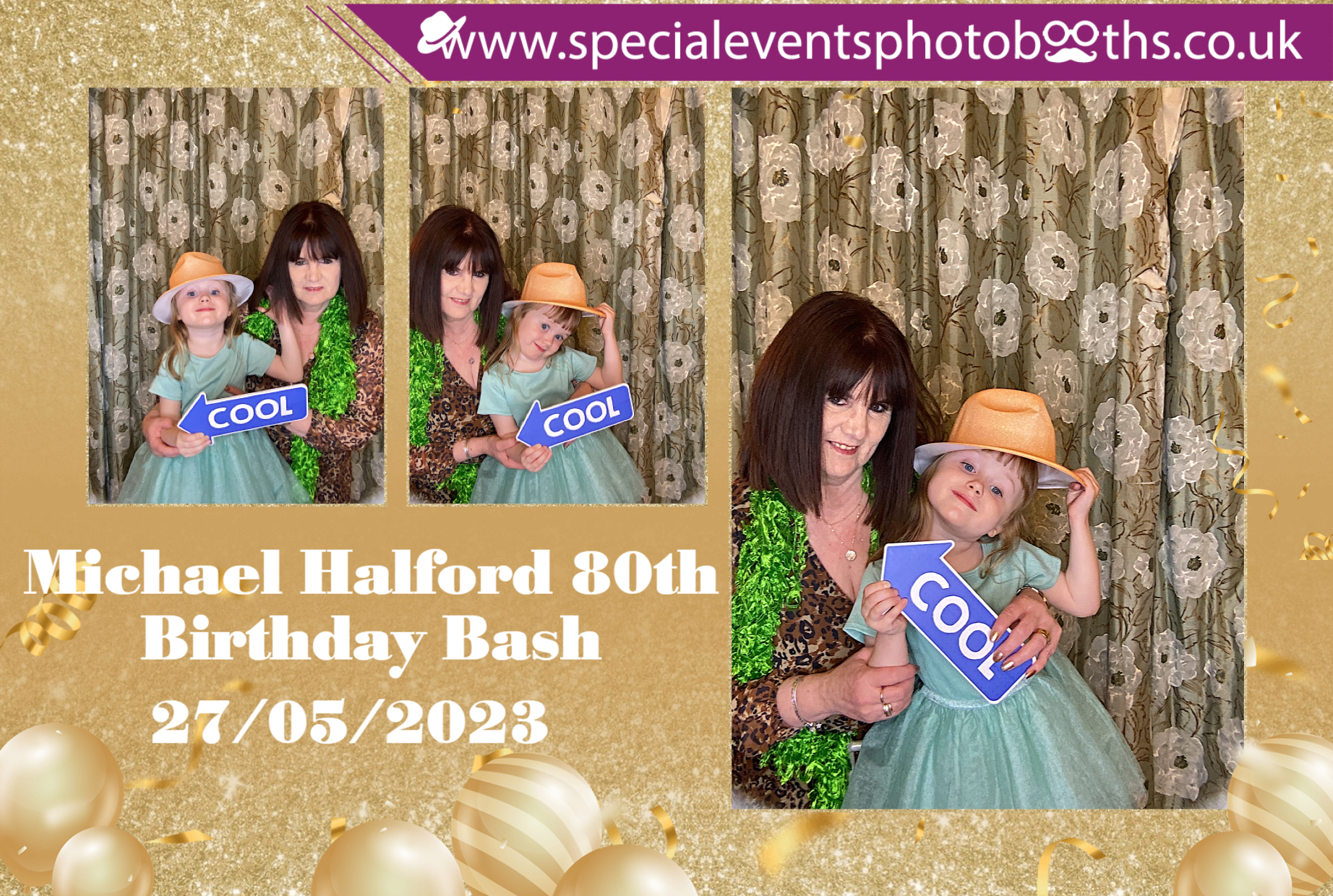 Michael Halford 80th Birthday Bash | View more photos from the event at my.specialeventsphotobooths.co.uk/u/SpecialEventsPhotoBooths/Michael-Halford-80th-Birthday-Bash