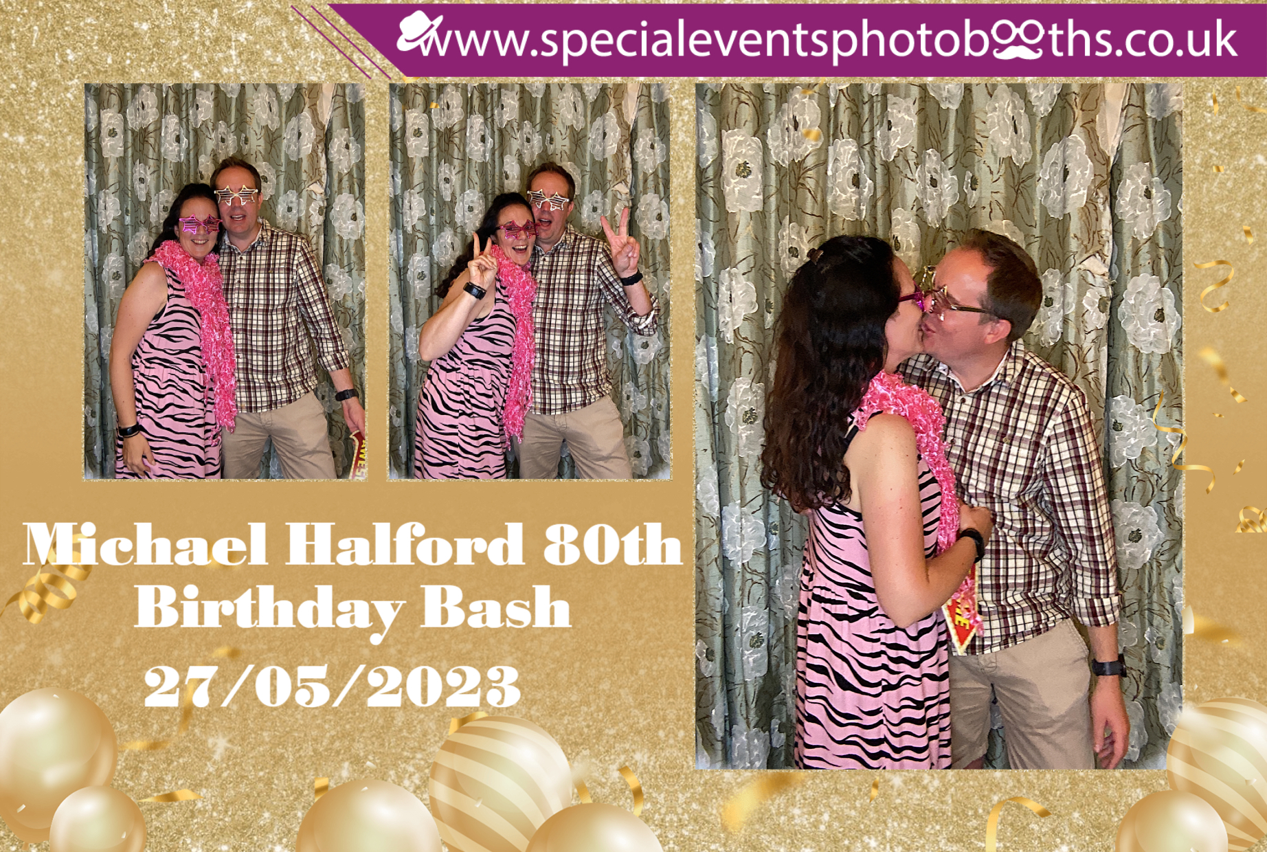 Michael Halford 80th Birthday Bash | View more photos from the event at my.specialeventsphotobooths.co.uk/u/SpecialEventsPhotoBooths/Michael-Halford-80th-Birthday-Bash
