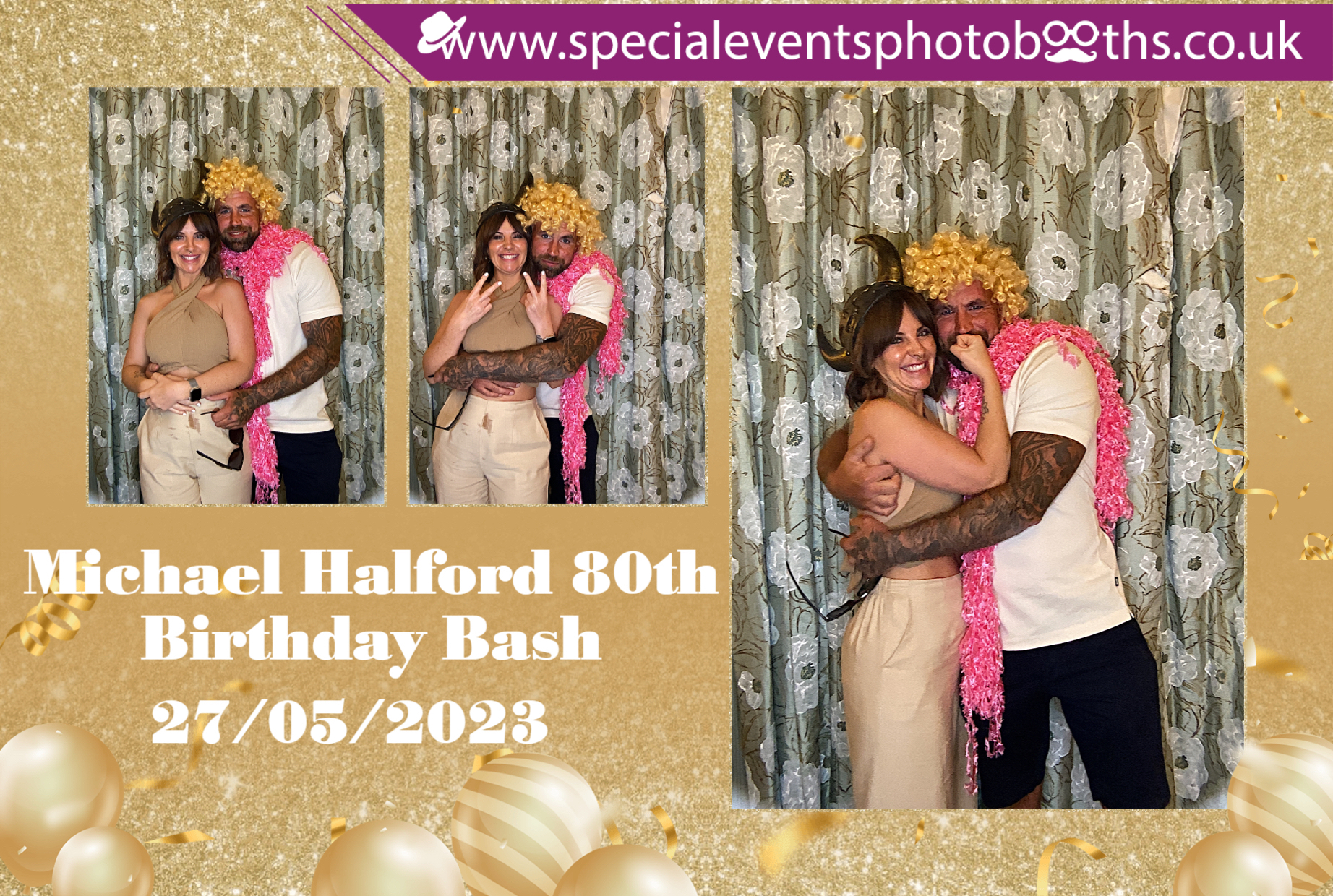 Michael Halford 80th Birthday Bash | View more photos from the event at my.specialeventsphotobooths.co.uk/u/SpecialEventsPhotoBooths/Michael-Halford-80th-Birthday-Bash