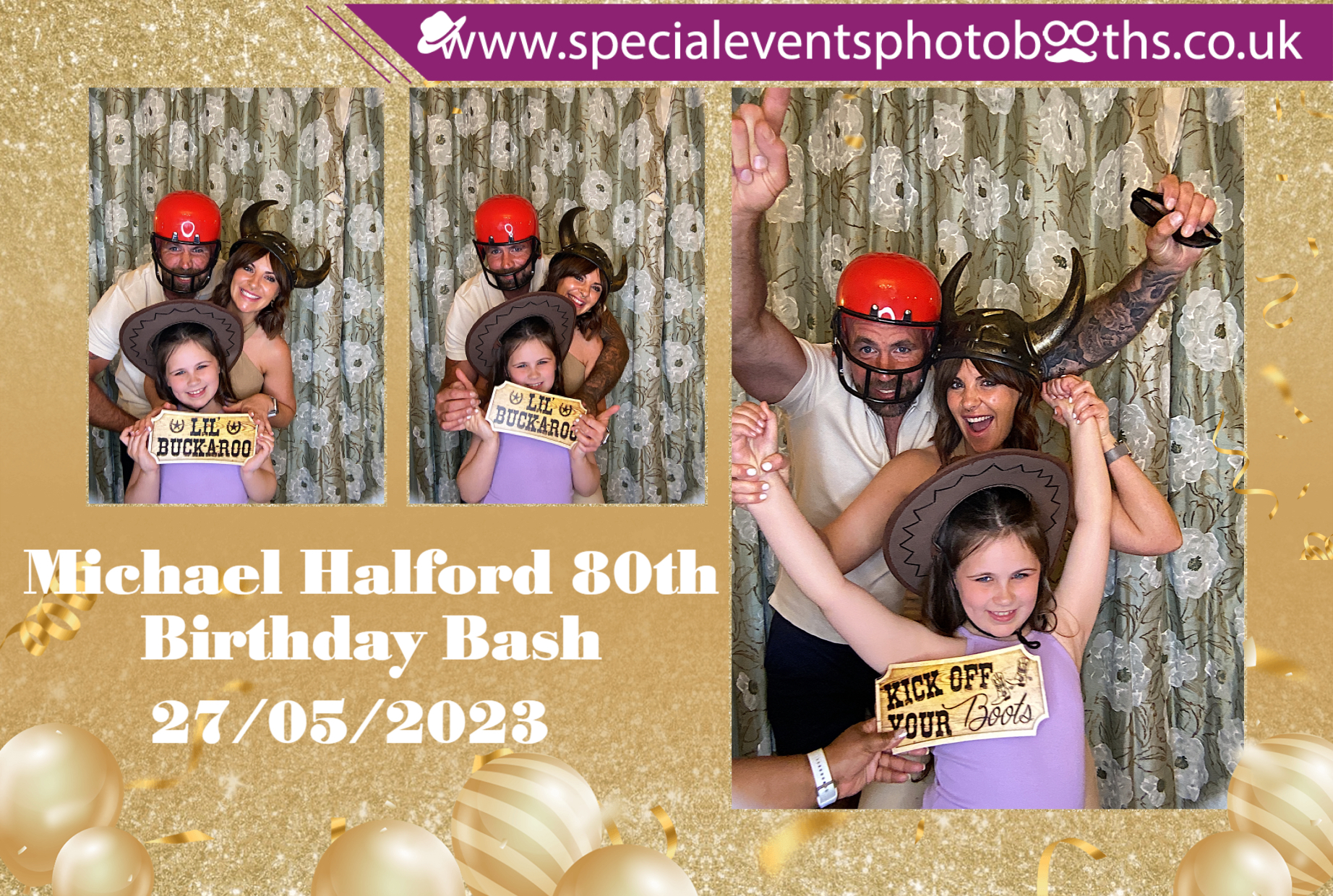 Michael Halford 80th Birthday Bash | View more photos from the event at my.specialeventsphotobooths.co.uk/u/SpecialEventsPhotoBooths/Michael-Halford-80th-Birthday-Bash