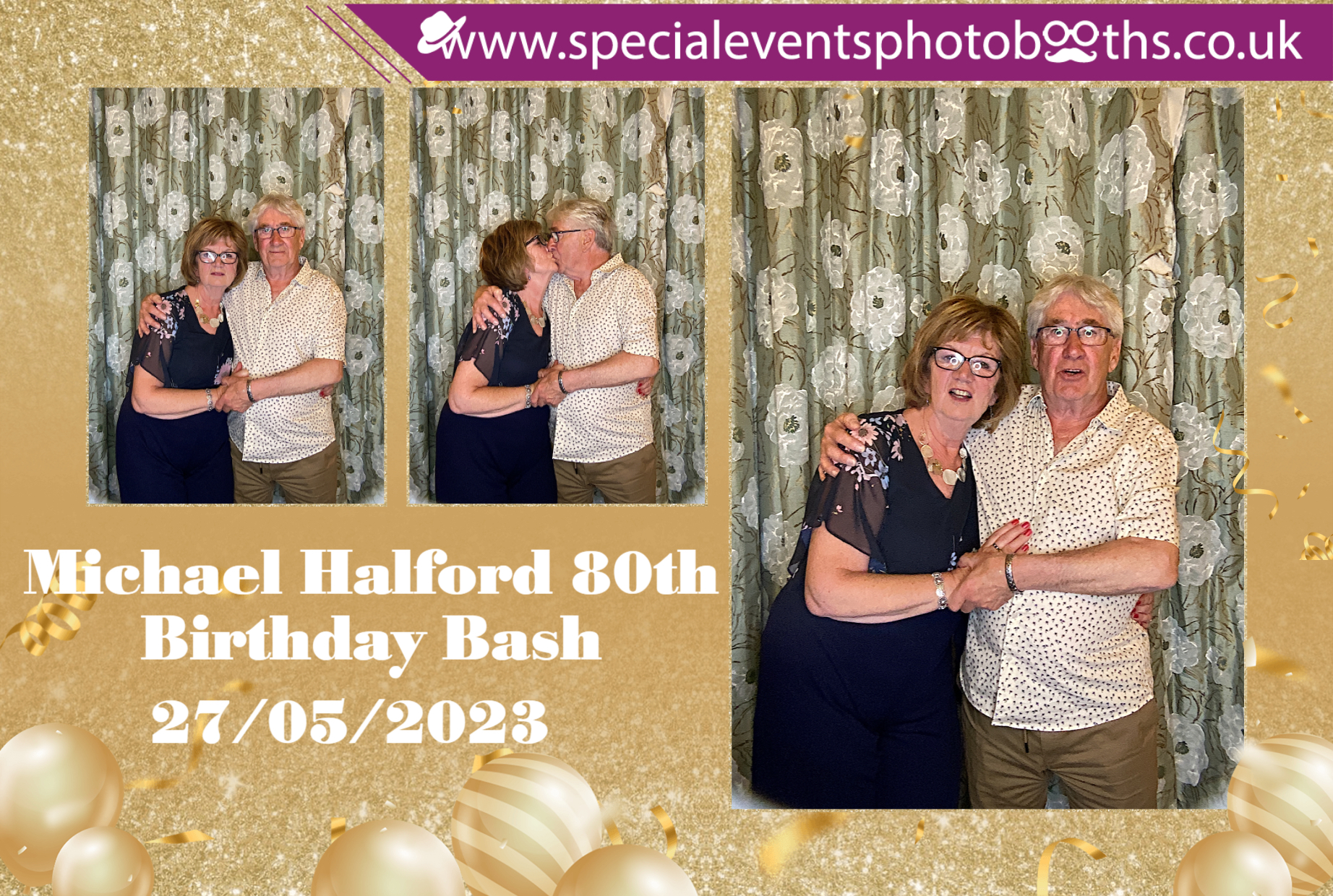 Michael Halford 80th Birthday Bash | View more photos from the event at my.specialeventsphotobooths.co.uk/u/SpecialEventsPhotoBooths/Michael-Halford-80th-Birthday-Bash