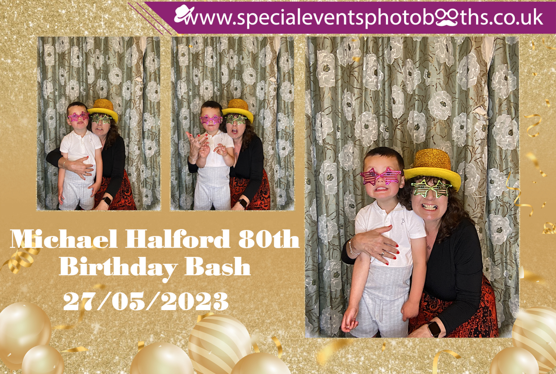 Michael Halford 80th Birthday Bash | View more photos from the event at my.specialeventsphotobooths.co.uk/u/SpecialEventsPhotoBooths/Michael-Halford-80th-Birthday-Bash