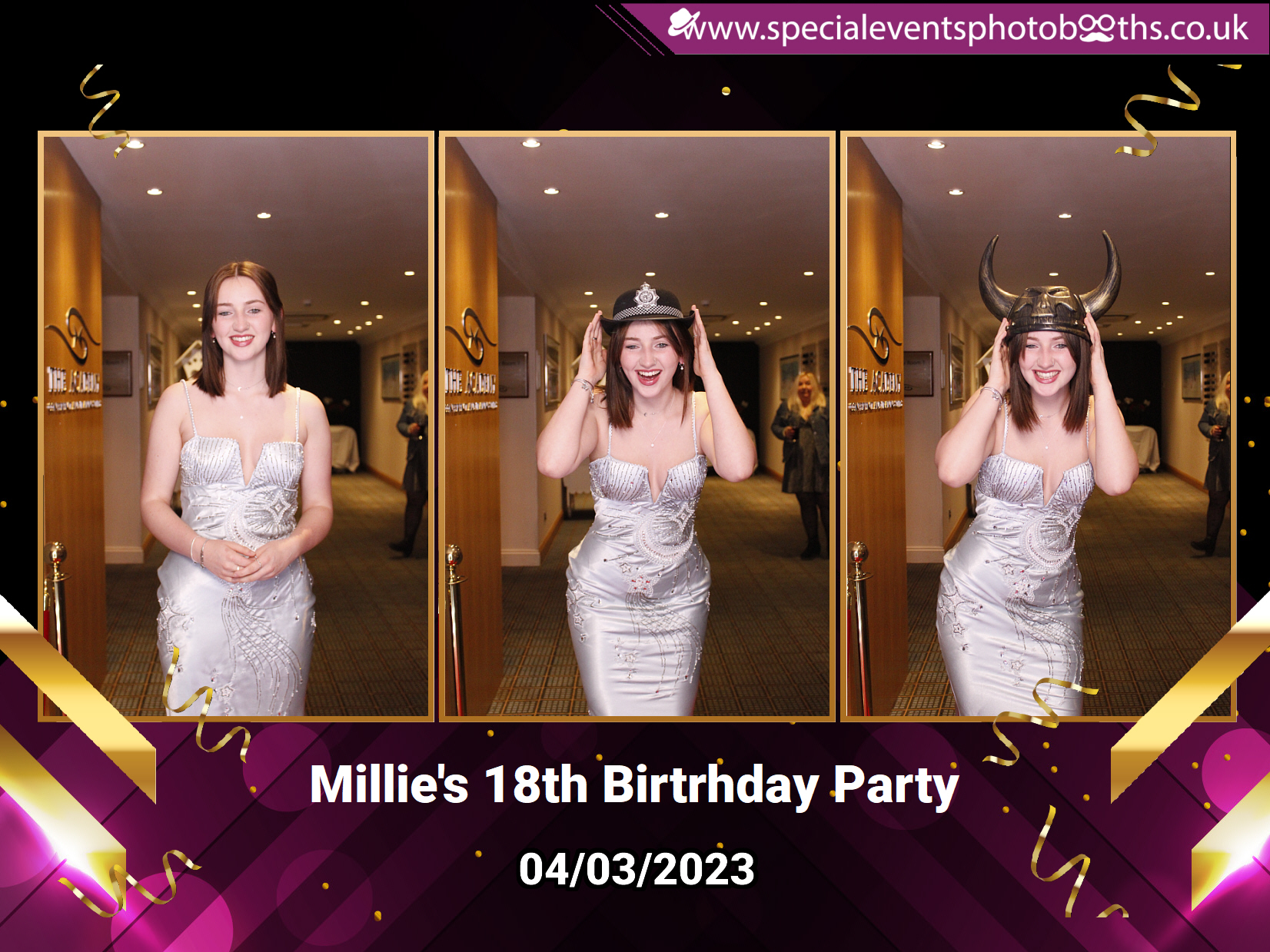 Millie's 18th Birthday Party | View more photos from the event at my.specialeventsphotobooths.co.uk/u/SpecialEventsPhotoBooths/Millies-18th-Birthday-Party-0