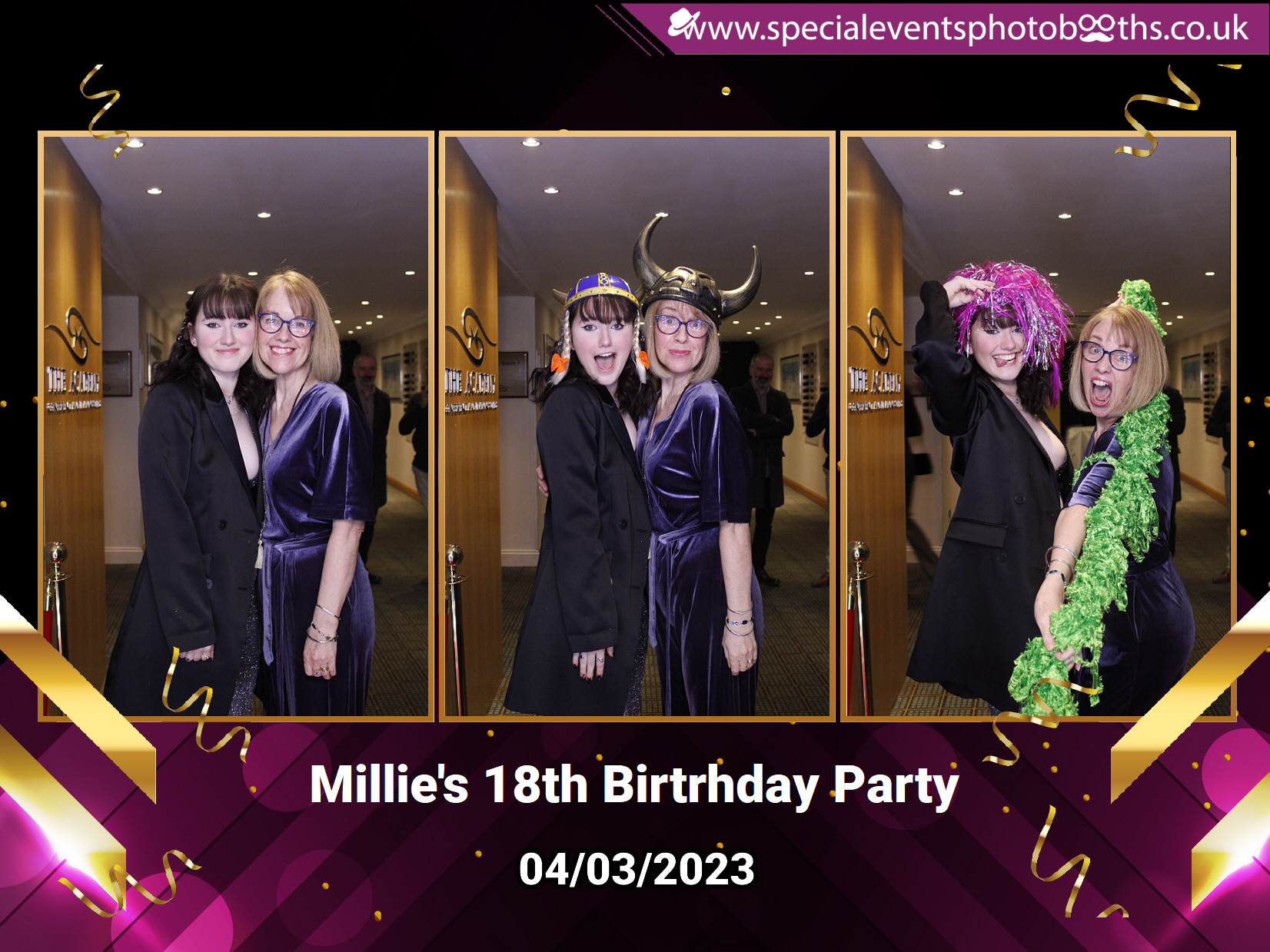 Millie's 18th Birthday Party | View more photos from the event at my.specialeventsphotobooths.co.uk/u/SpecialEventsPhotoBooths/Millies-18th-Birthday-Party-0