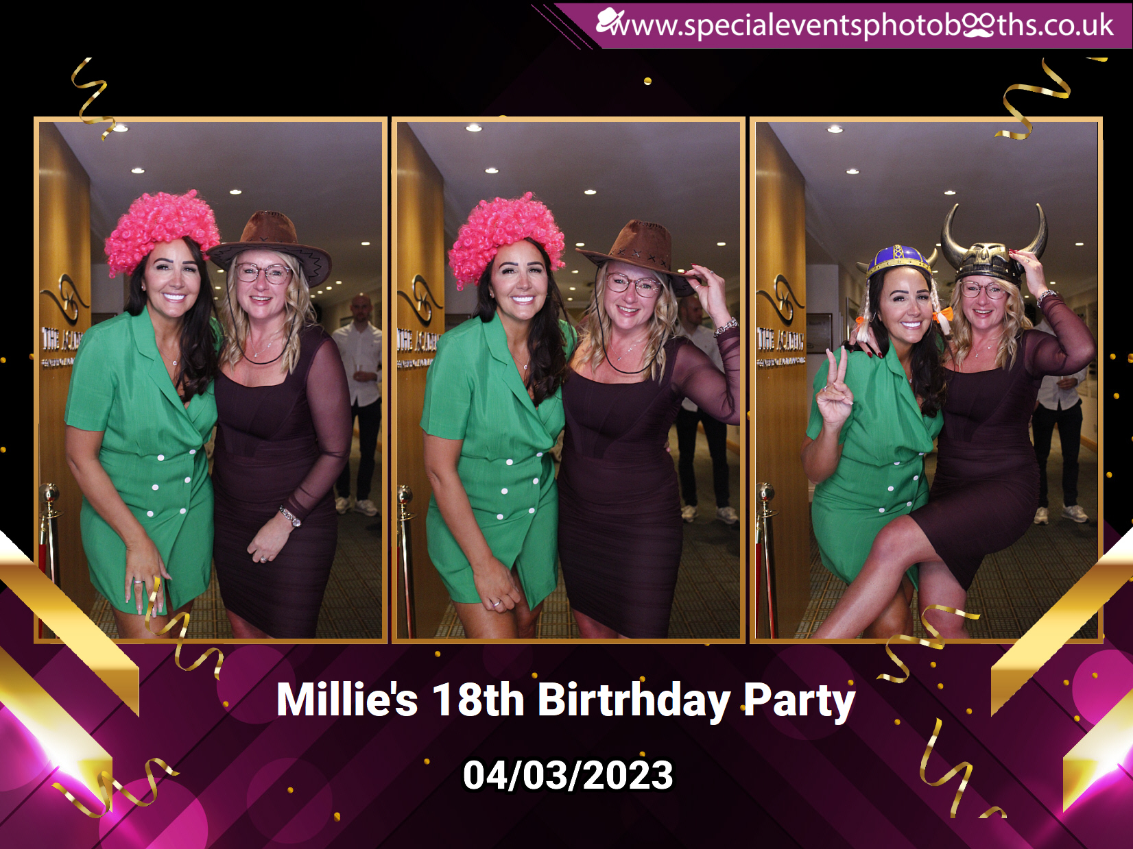 Millie's 18th Birthday Party | View more photos from the event at my.specialeventsphotobooths.co.uk/u/SpecialEventsPhotoBooths/Millies-18th-Birthday-Party-0