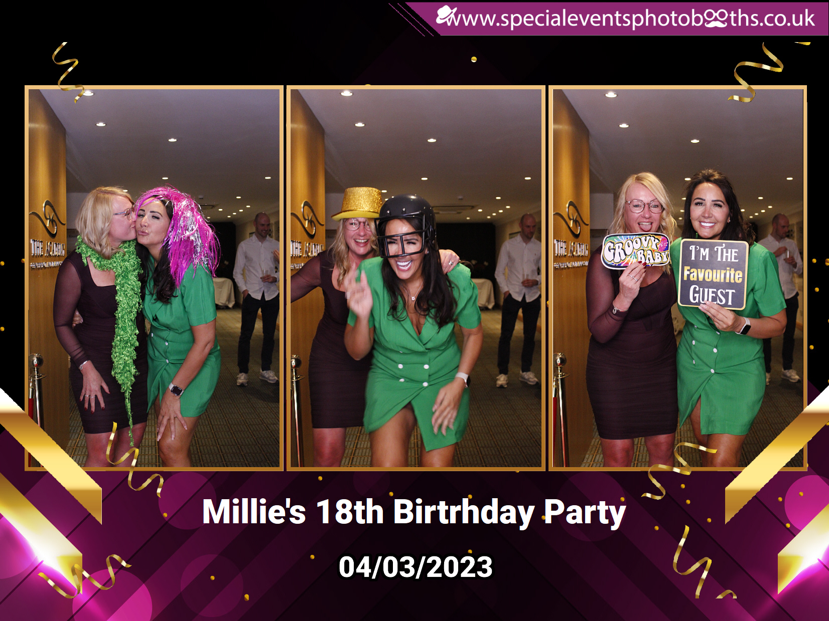 Millie's 18th Birthday Party | View more photos from the event at my.specialeventsphotobooths.co.uk/u/SpecialEventsPhotoBooths/Millies-18th-Birthday-Party-0