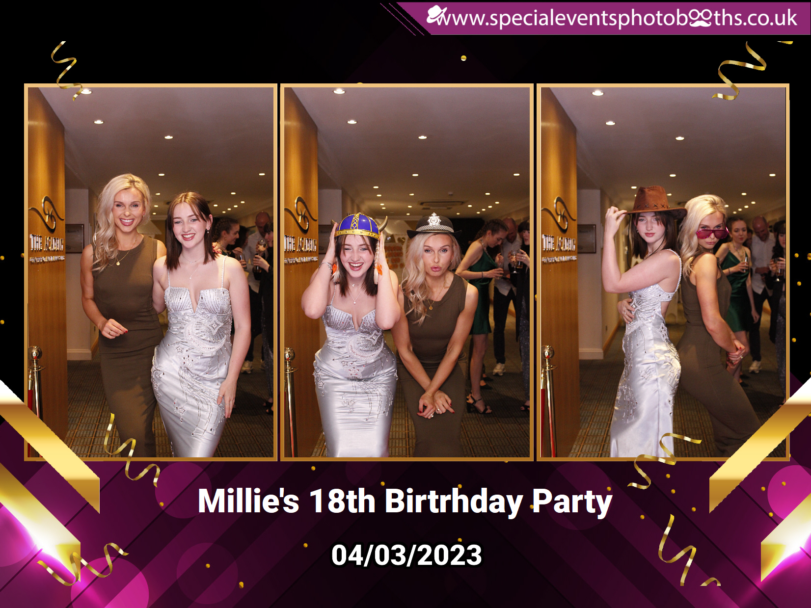 Millie's 18th Birthday Party | View more photos from the event at my.specialeventsphotobooths.co.uk/u/SpecialEventsPhotoBooths/Millies-18th-Birthday-Party-0