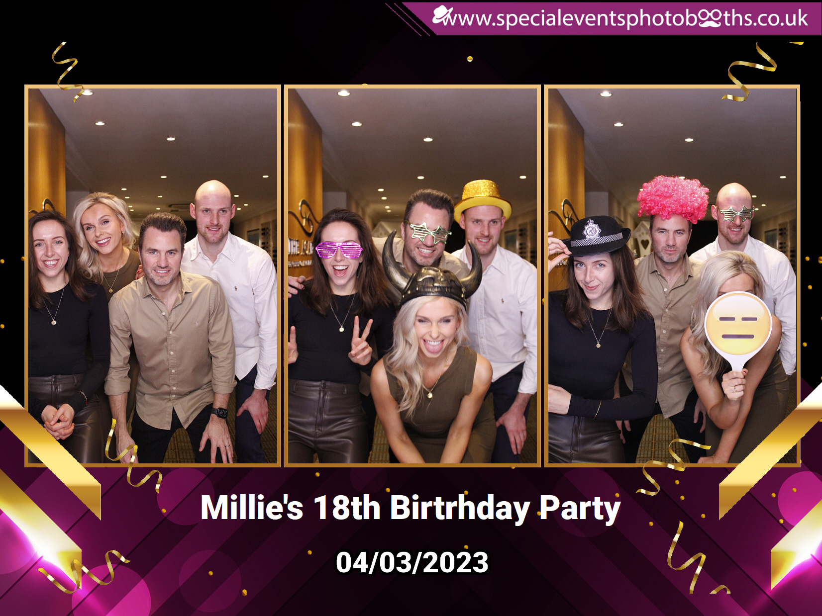 Millie's 18th Birthday Party | View more photos from the event at my.specialeventsphotobooths.co.uk/u/SpecialEventsPhotoBooths/Millies-18th-Birthday-Party-0