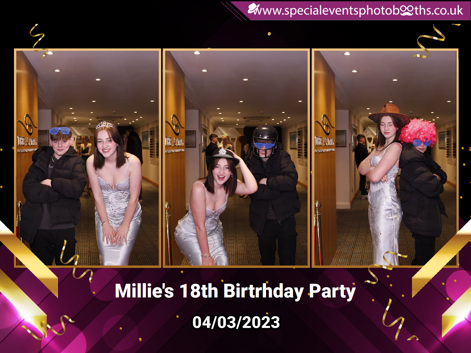 Millie's 18th Birthday Party | View more photos from the event at my.specialeventsphotobooths.co.uk/u/SpecialEventsPhotoBooths/Millies-18th-Birthday-Party-0